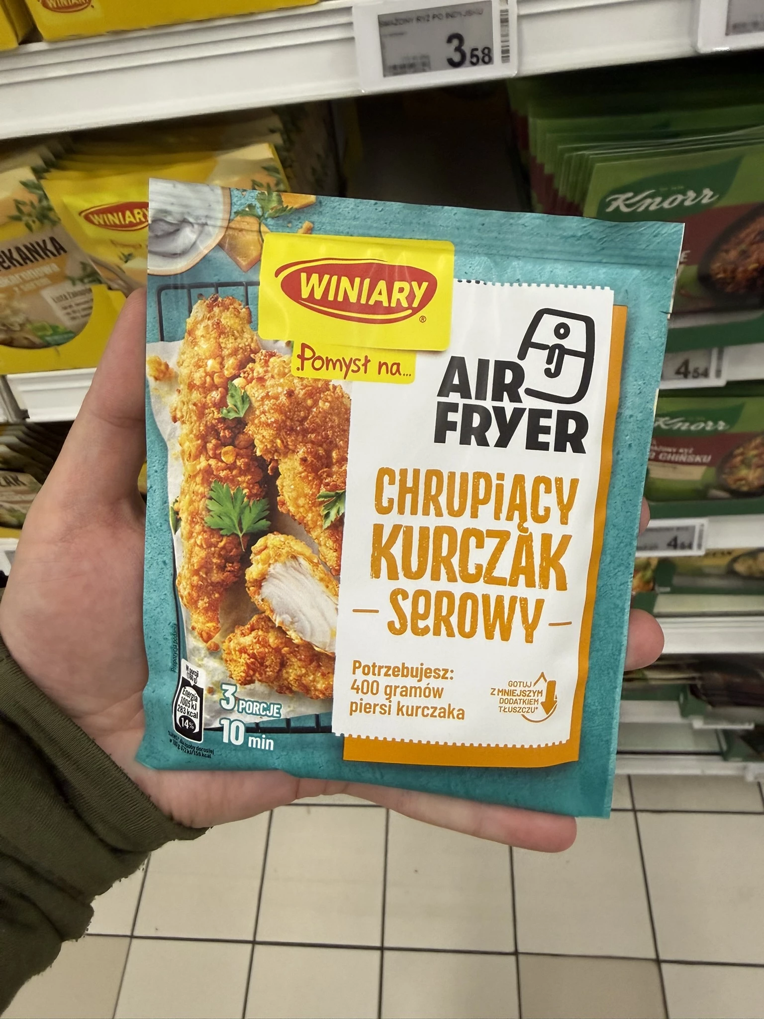 Winiary Pomysł na… Chrupiący kurczak serowy | 70g