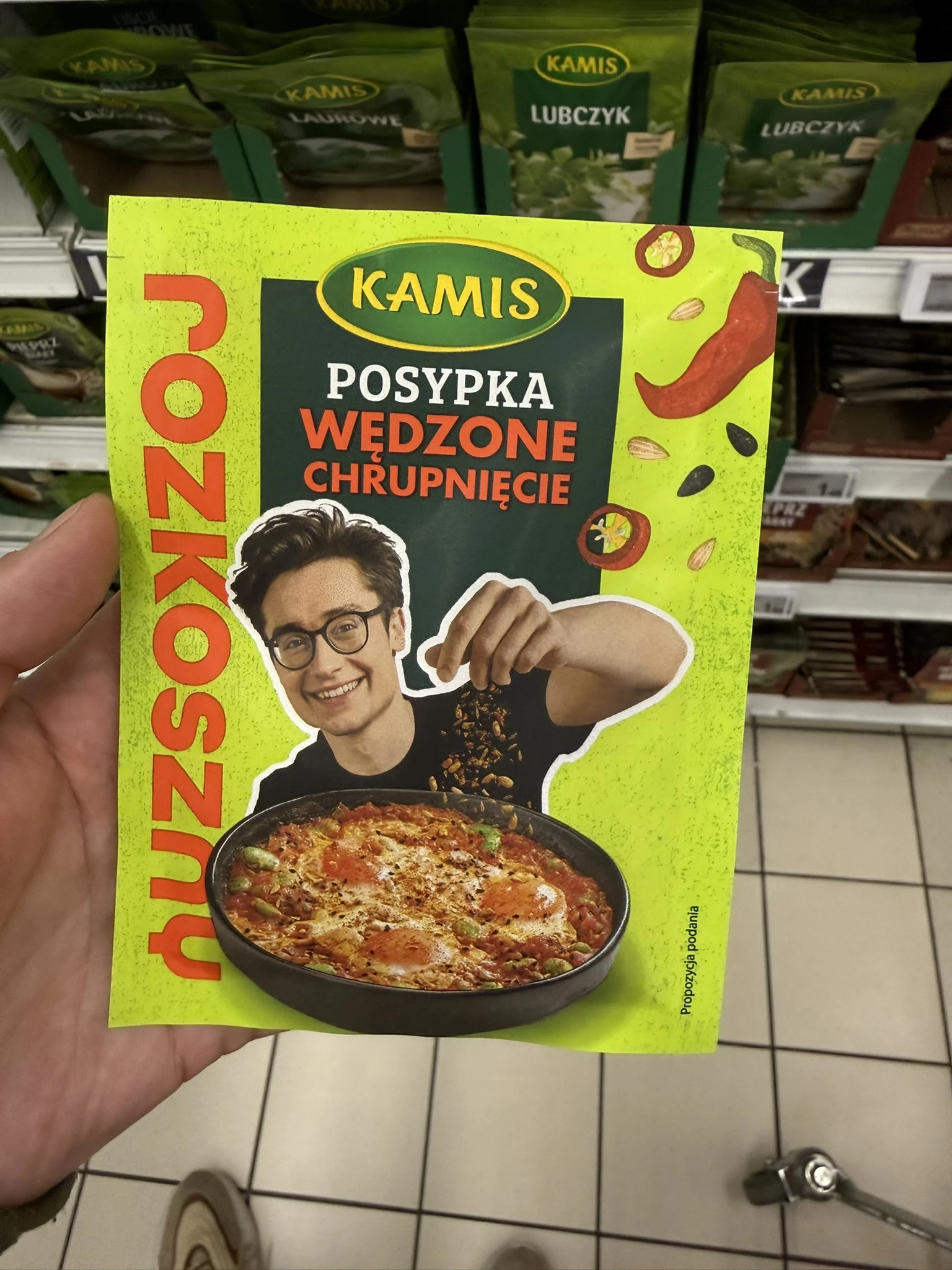 Kamis Posypka Wędzone Chrupnięcie Rozkoszny | 15g