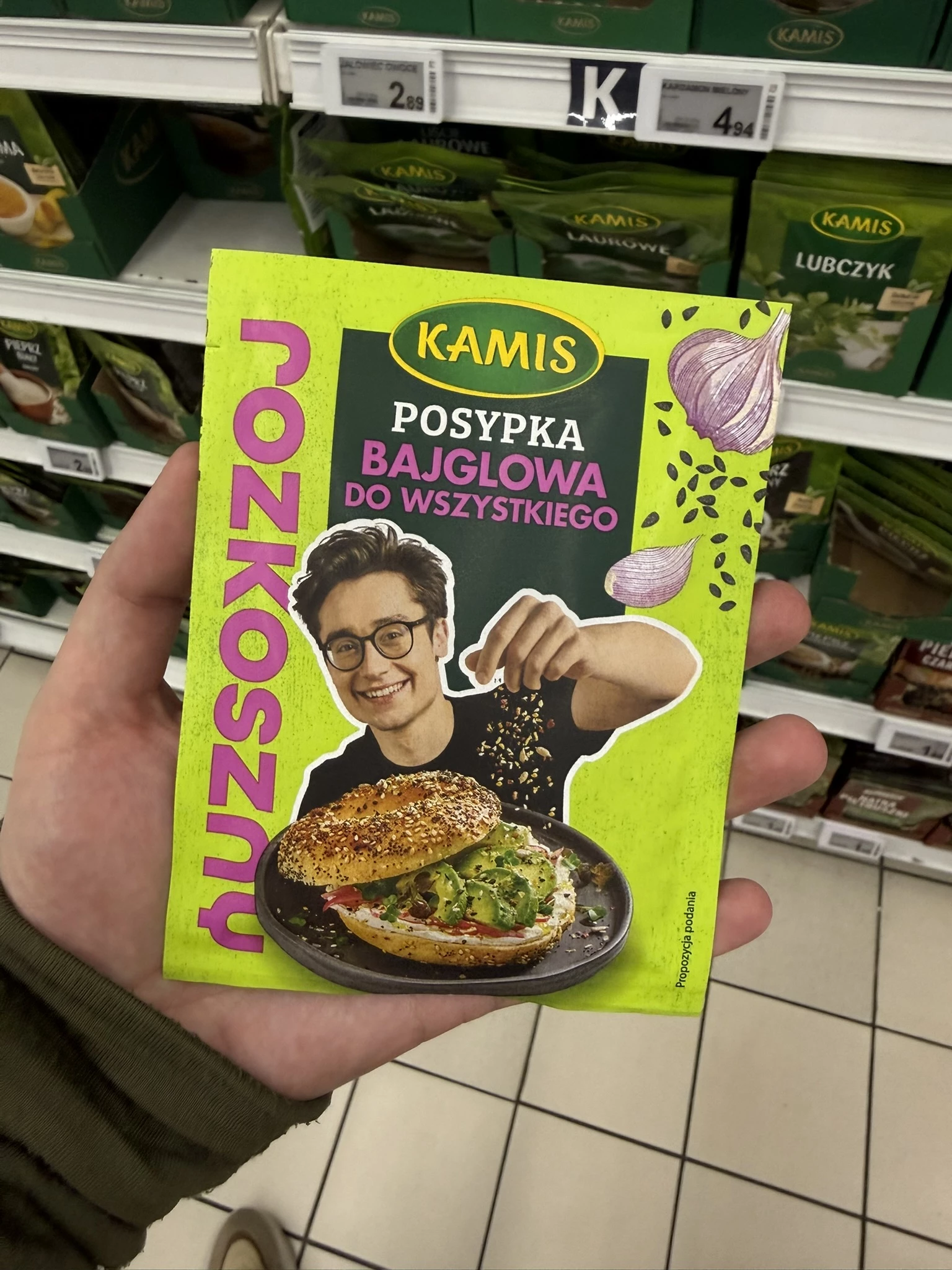 Kamis x Rozkoszny Posypka Bajglowa Do Wszystkiego | 15g