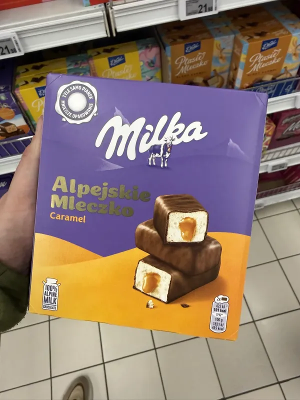 Milka Alpejskie Mleczko Caramel | 350g