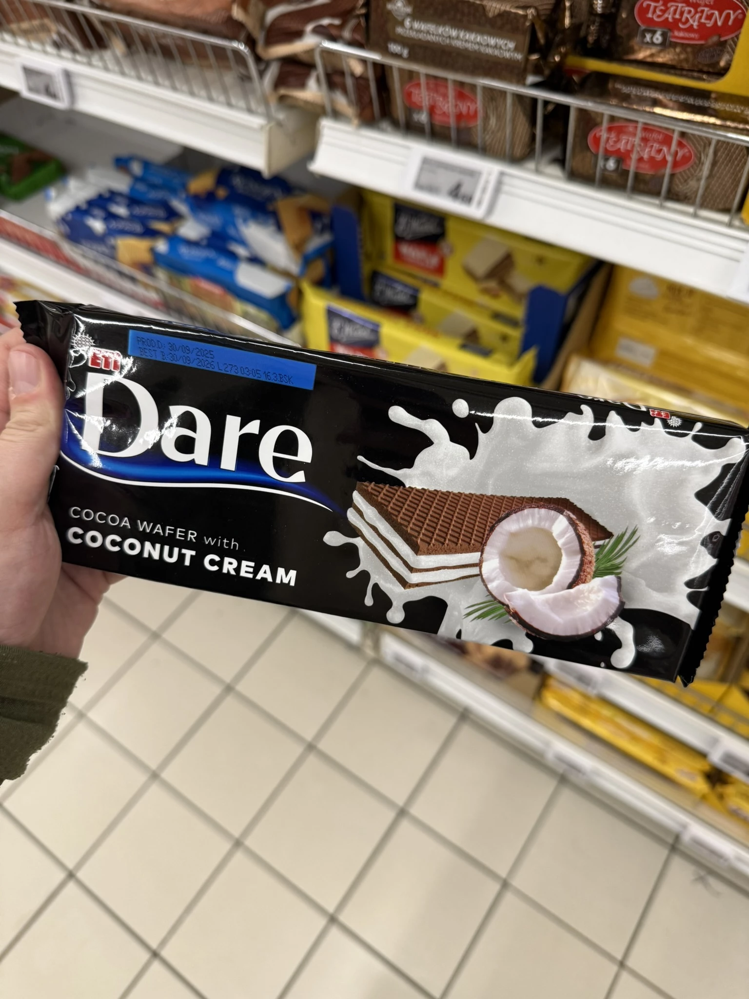 Eti Dare Cocoa Wafer with Coconut Cream | 142g