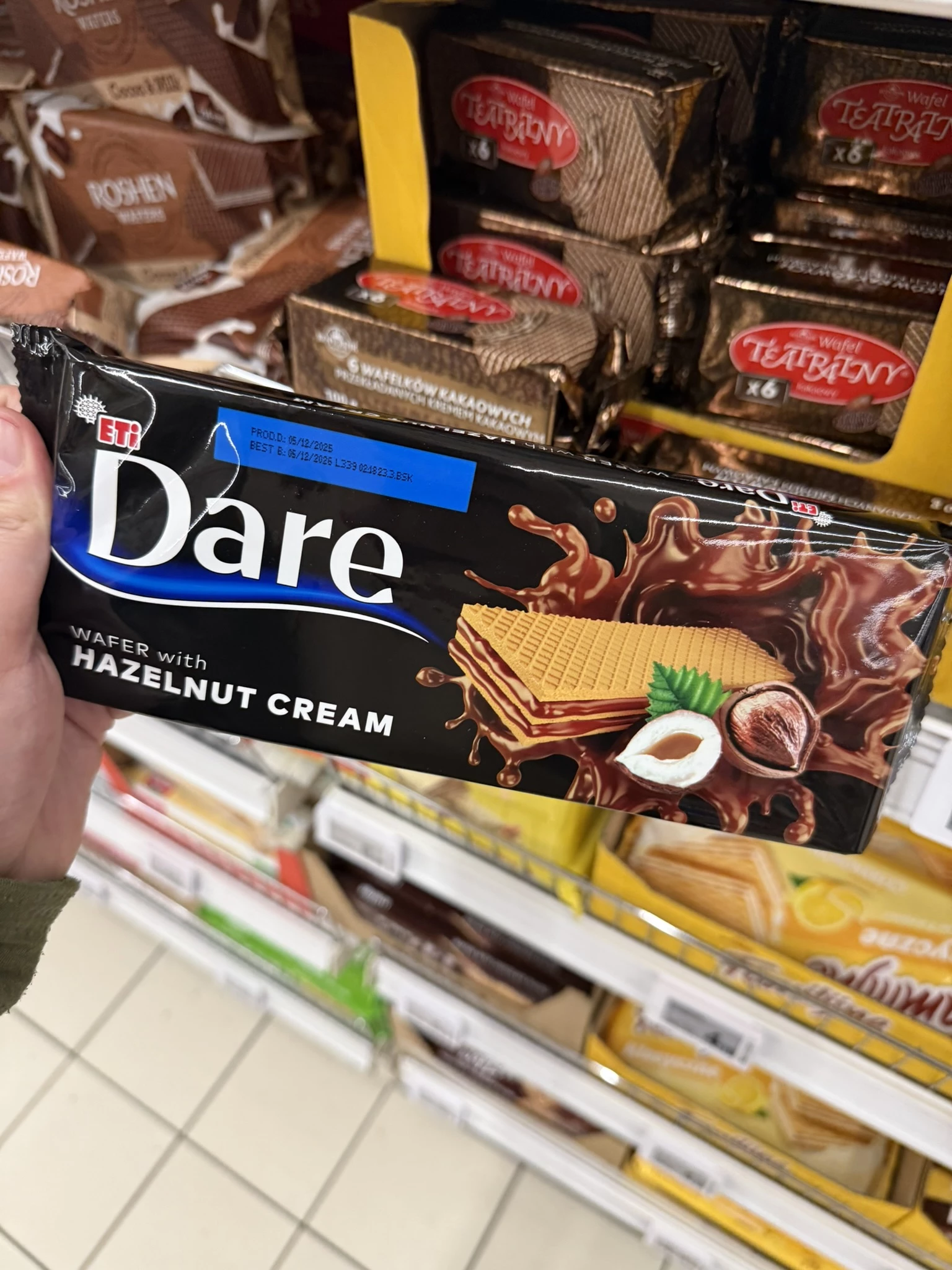 Eti Dare Wafer with Hazelnut Cream | 142g