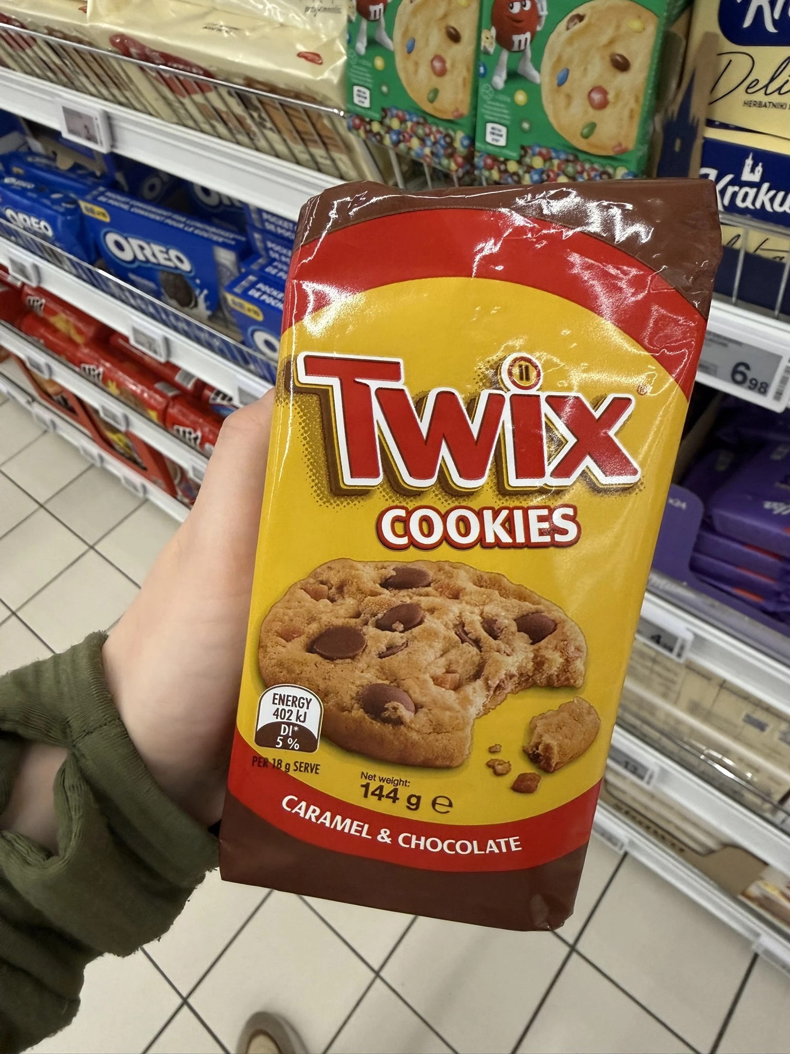 Twix Cookies Caramel & Chocolate | 144g