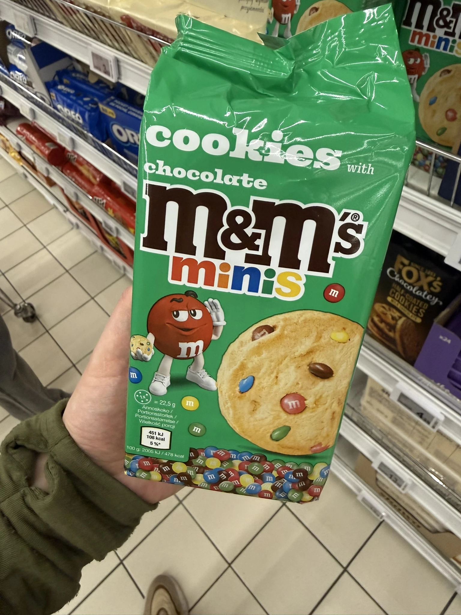M&M’s Minis Milk Chocolate Cookies | 180g