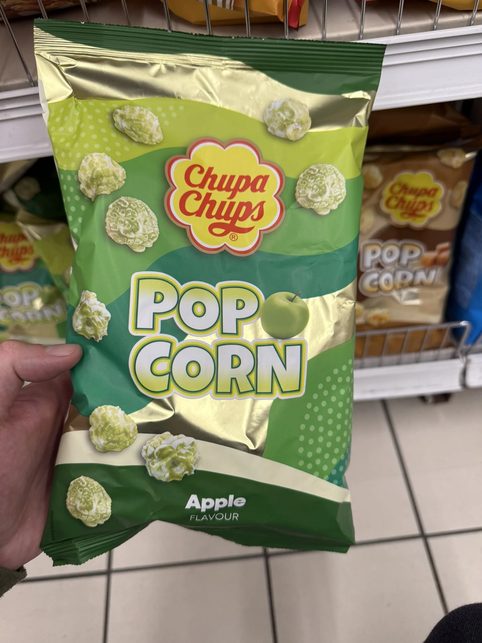 Chupa Chups Popcorn Apple Flavour | 135g