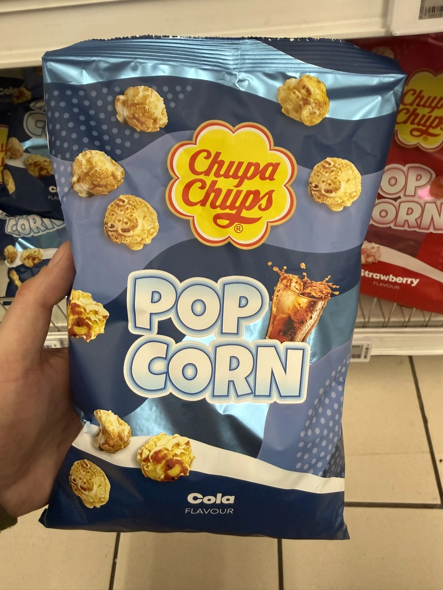 Chupa Chups Popcorn Cola Flavour | 90g