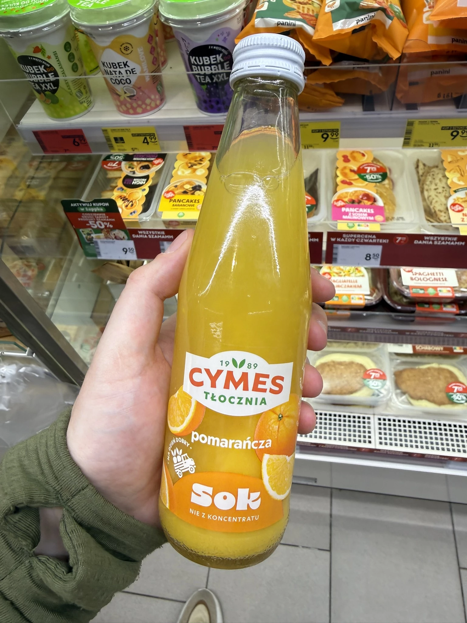 Tłocznia Cymes Sok z pomarańczy | 250ml
