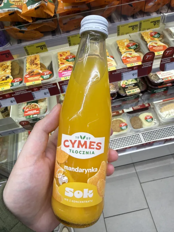 Cymes Tłocznia Sok z mandarynek / Cymes Smaki Victorii Sok Mandarynkowy | 250ml