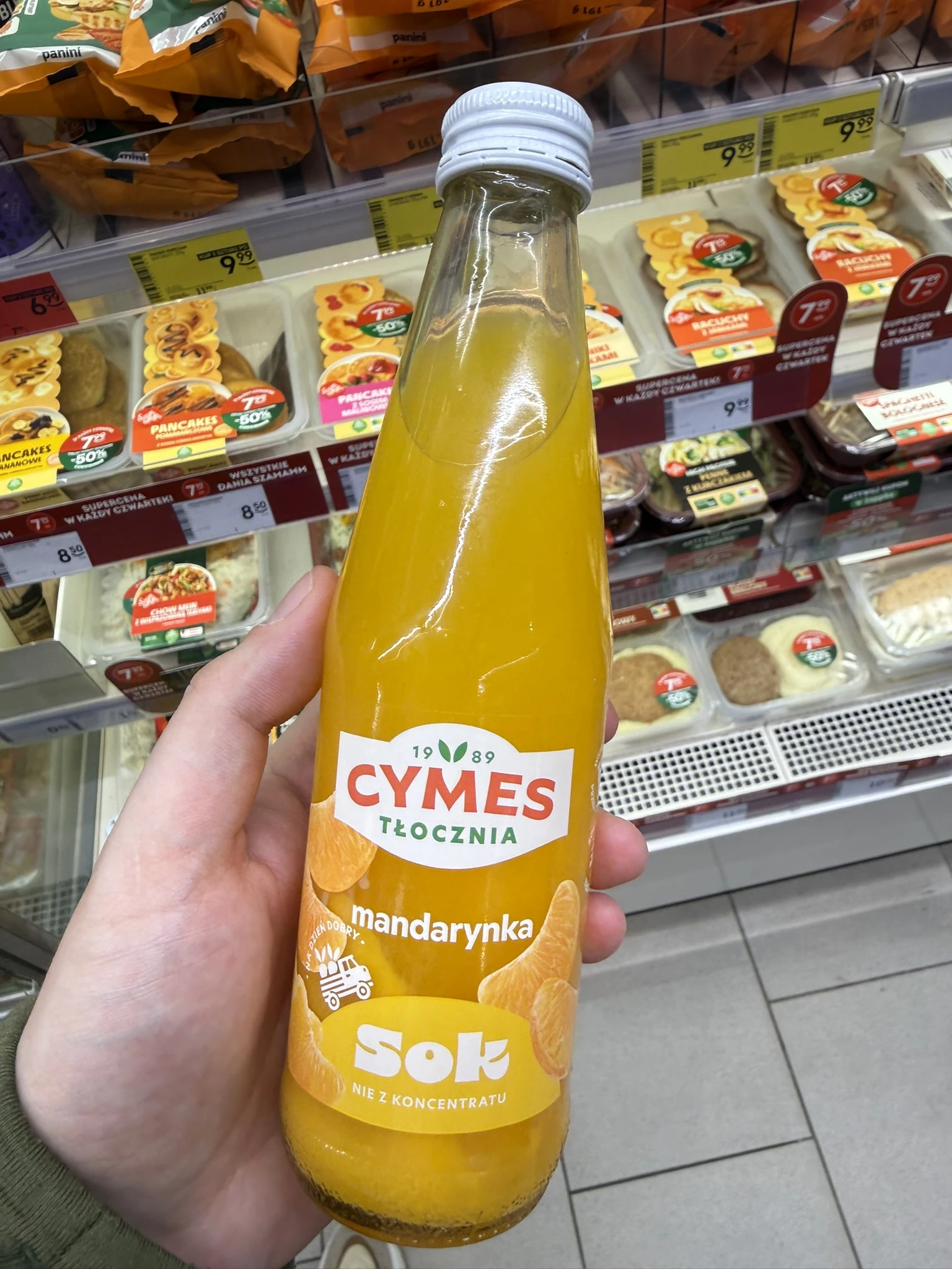 Cymes Tłocznia Sok z mandarynek / Cymes Smaki Victorii Sok Mandarynkowy | 250ml