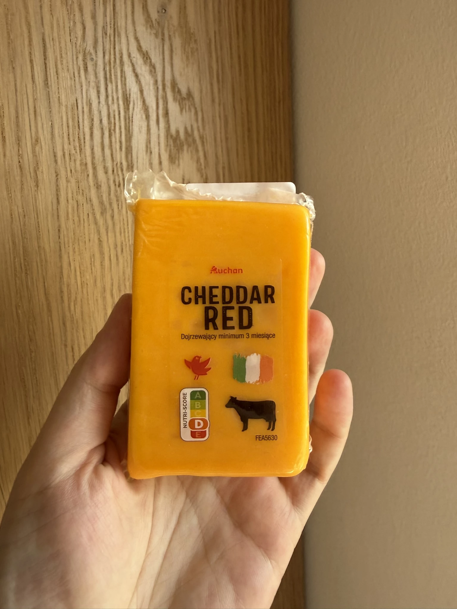 Auchan Cheddar Red | 120g