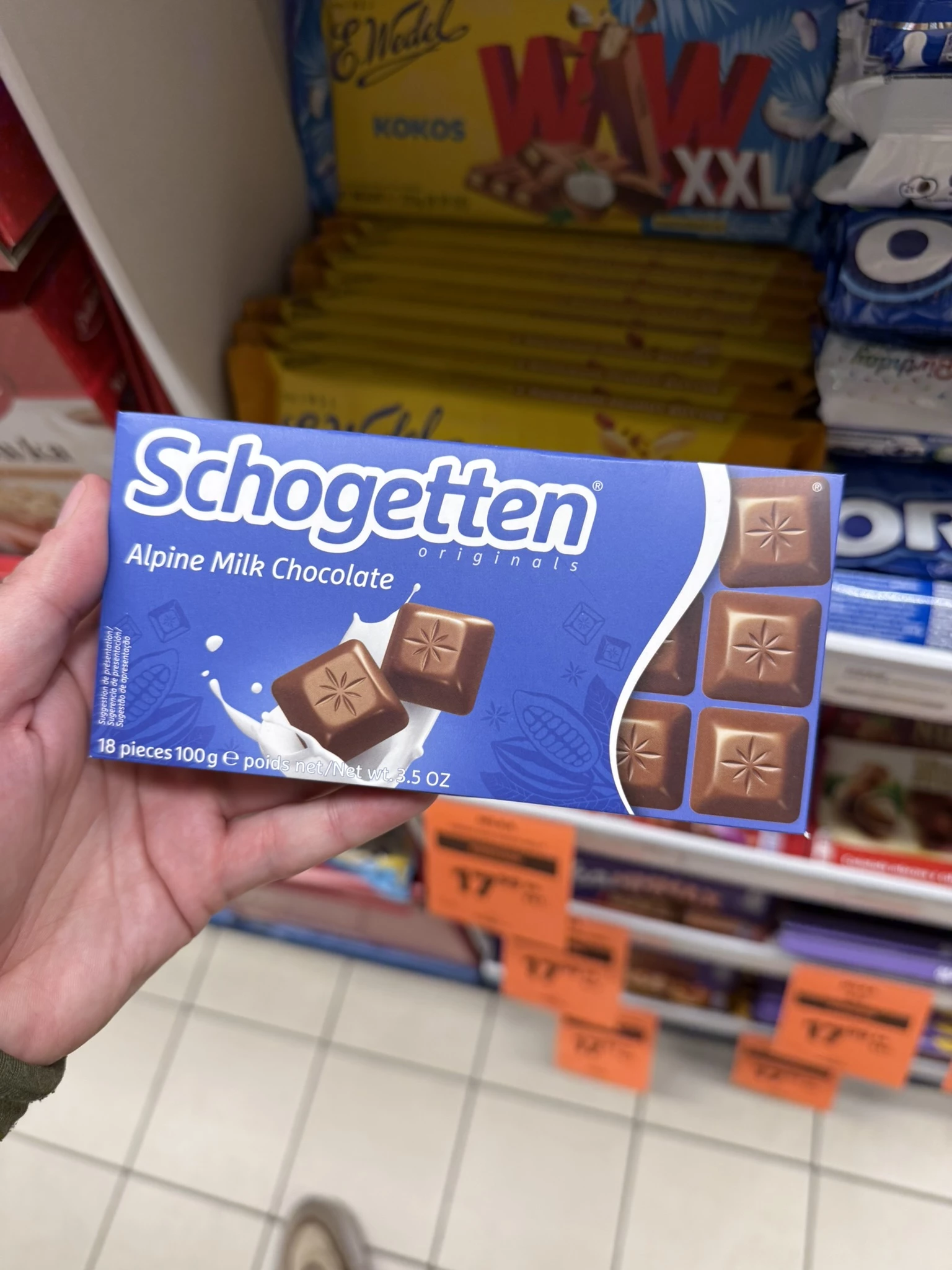 Schogetten Alpine Milk Chocolate | 100g