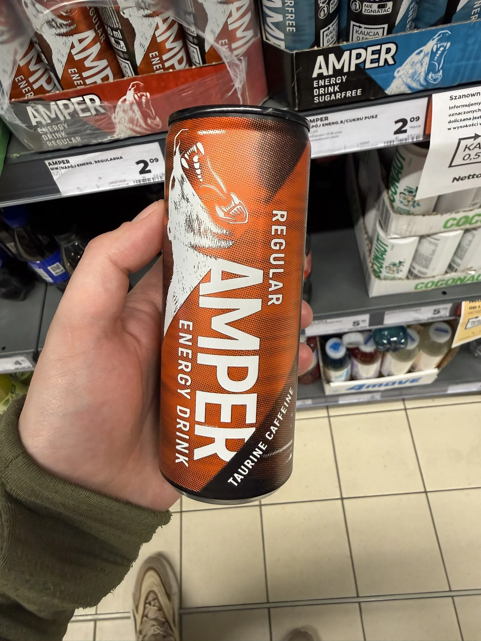 Amper Energy Drink Regular | 250ml
