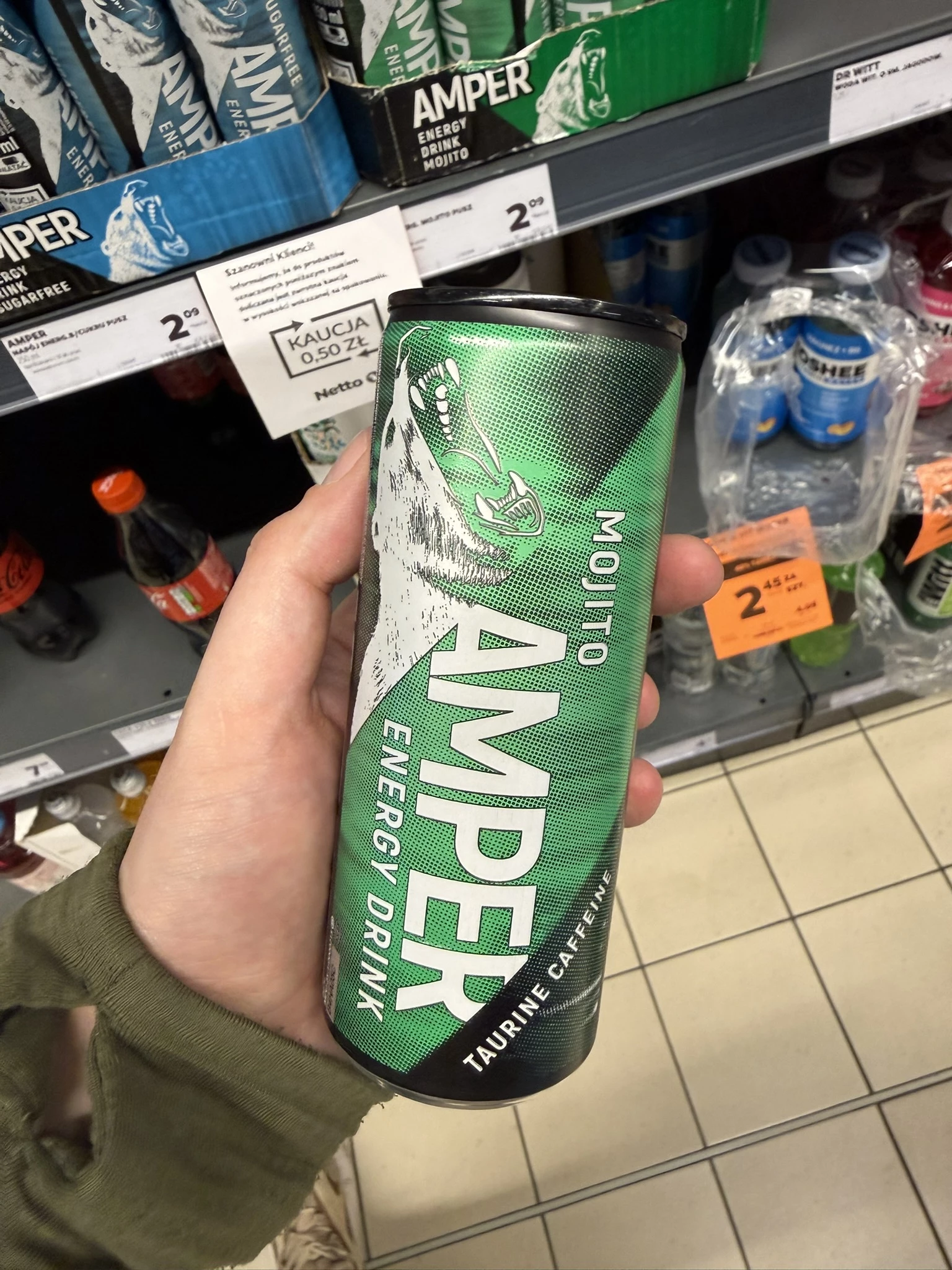 Amper Energy Drink Mojito | 250ml