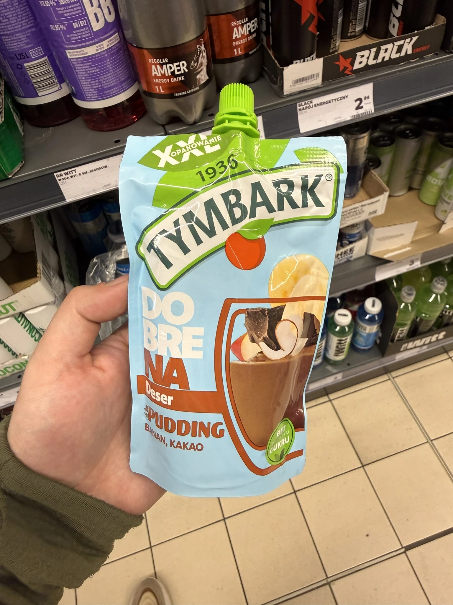 Tymbark Mus Pudding Banan-Kakao | 170g