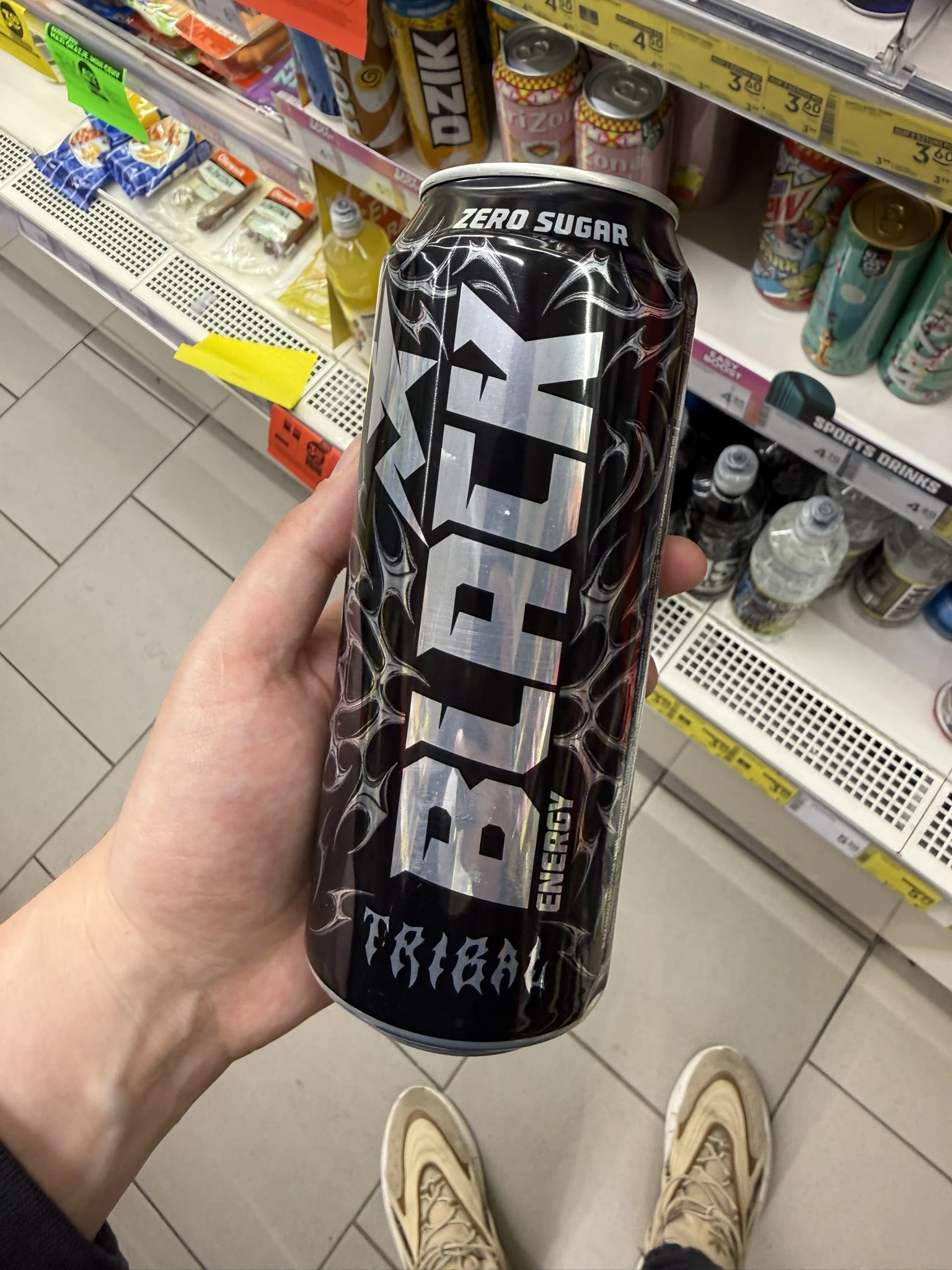 Black Energy Tribal Zero Sugar | 500ml
