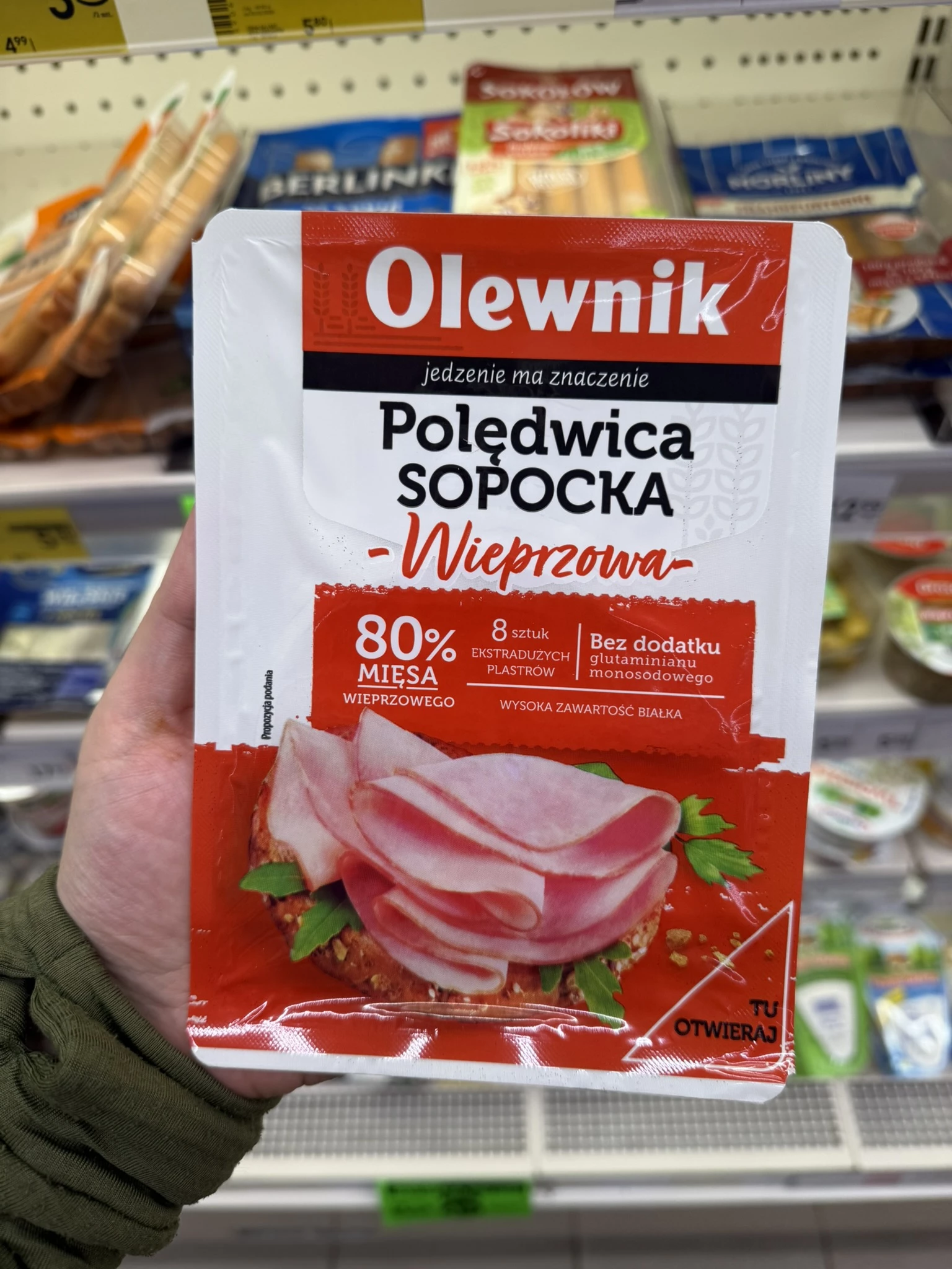 Olewnik Polędwica Sopocka Wieprzowa | 100g