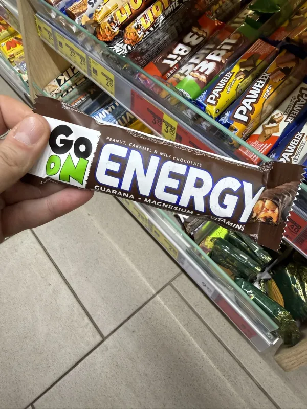 Go On Energy Bar – Peanut, Caramel & Milk Chocolate | 45g