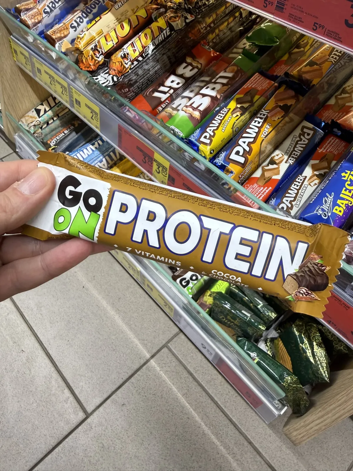 Go On Protein Bar Cocoa & Chocolate | 50g
