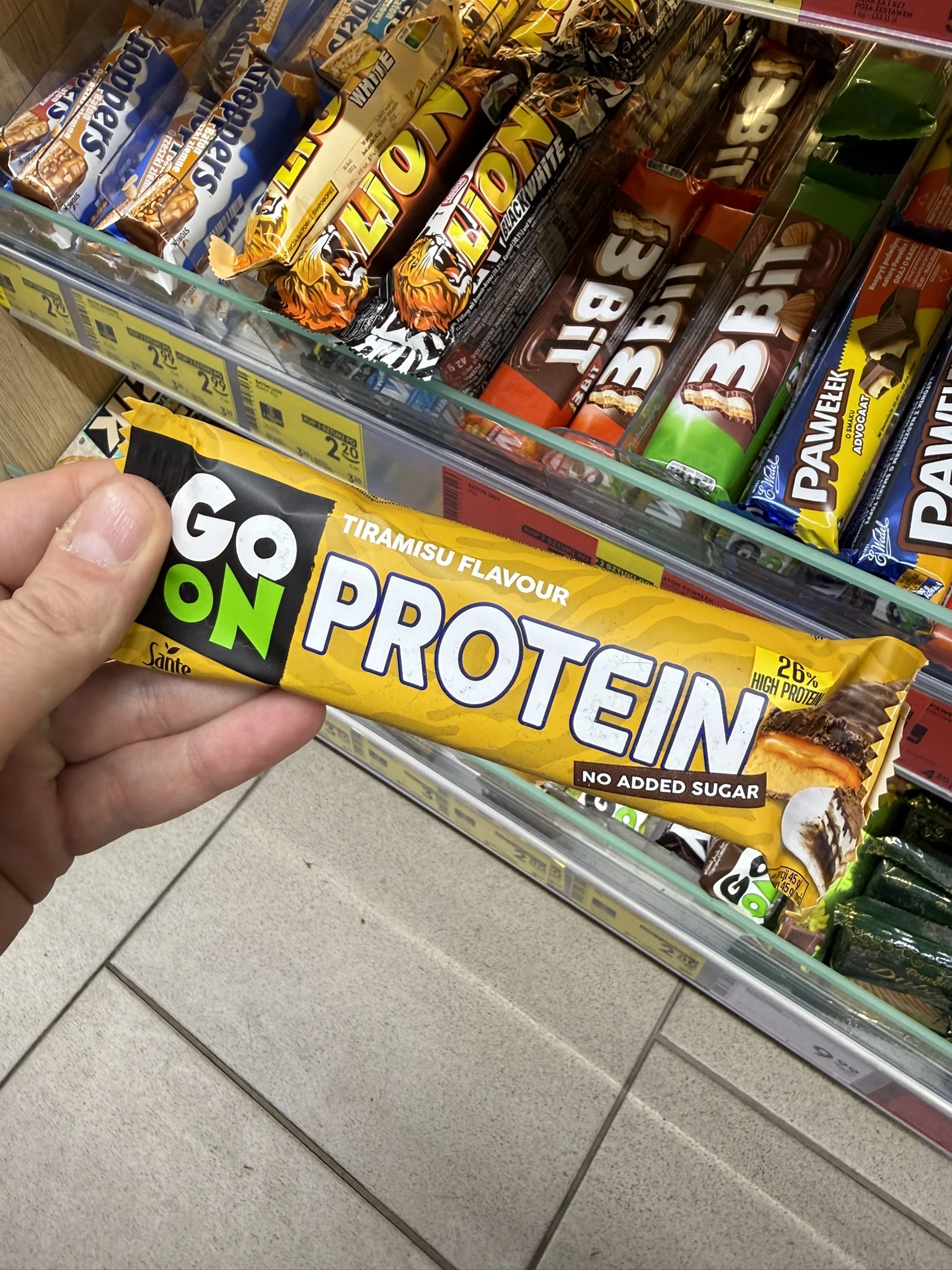 Go On Protein Bar Tiramisu | 45g