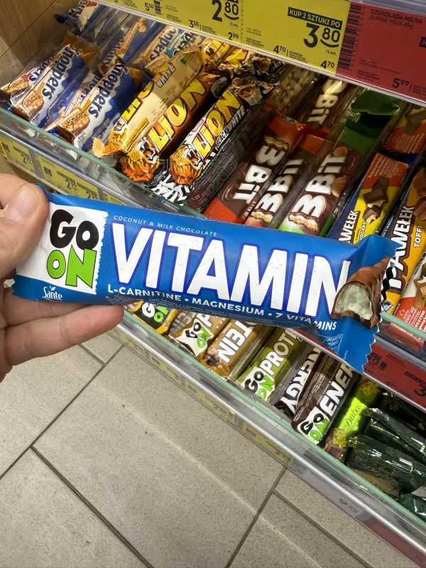 Go On Vitamin baton kokosowy | 45g