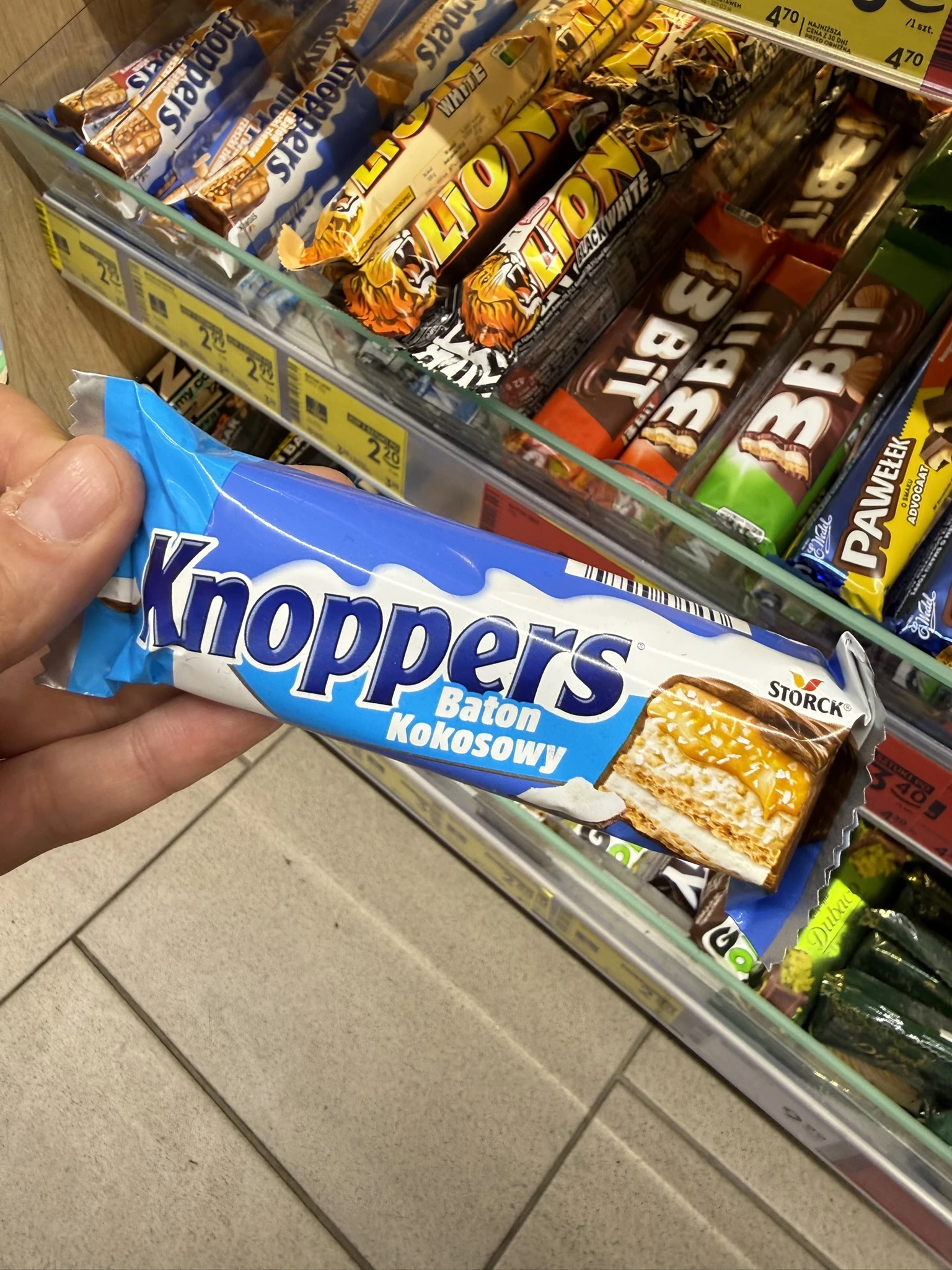 Knoppers Baton Kokosowy | 40g