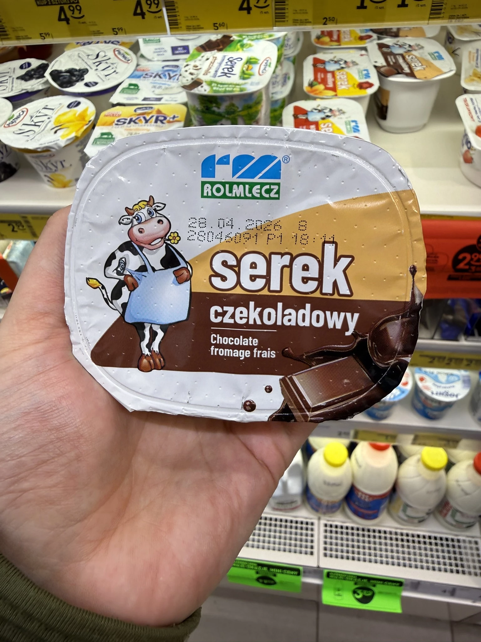 Rolmlecz Serek homogenizowany czekoladowy | 200g