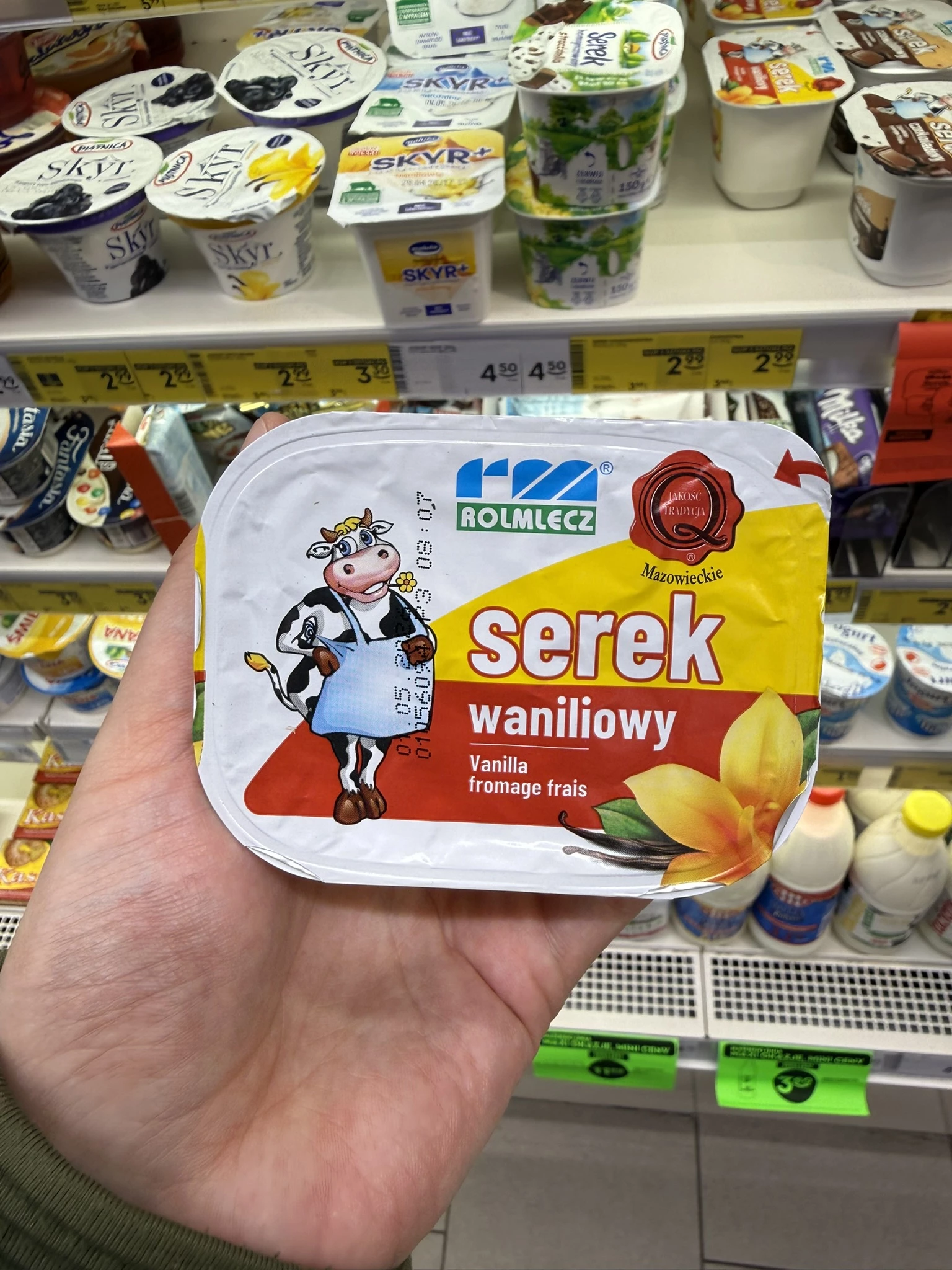 Rolmlecz Serek waniliowy | 200g