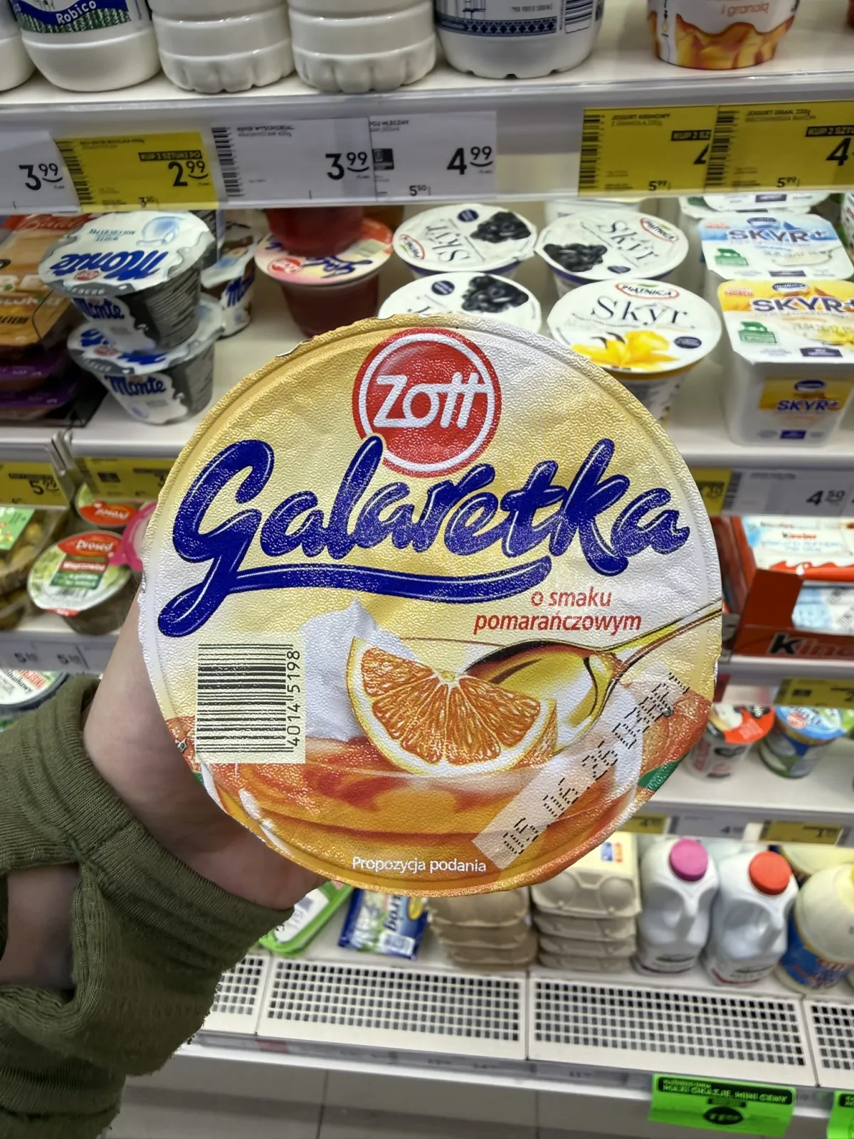 Zott Galaretka pomarańczowa | 175g