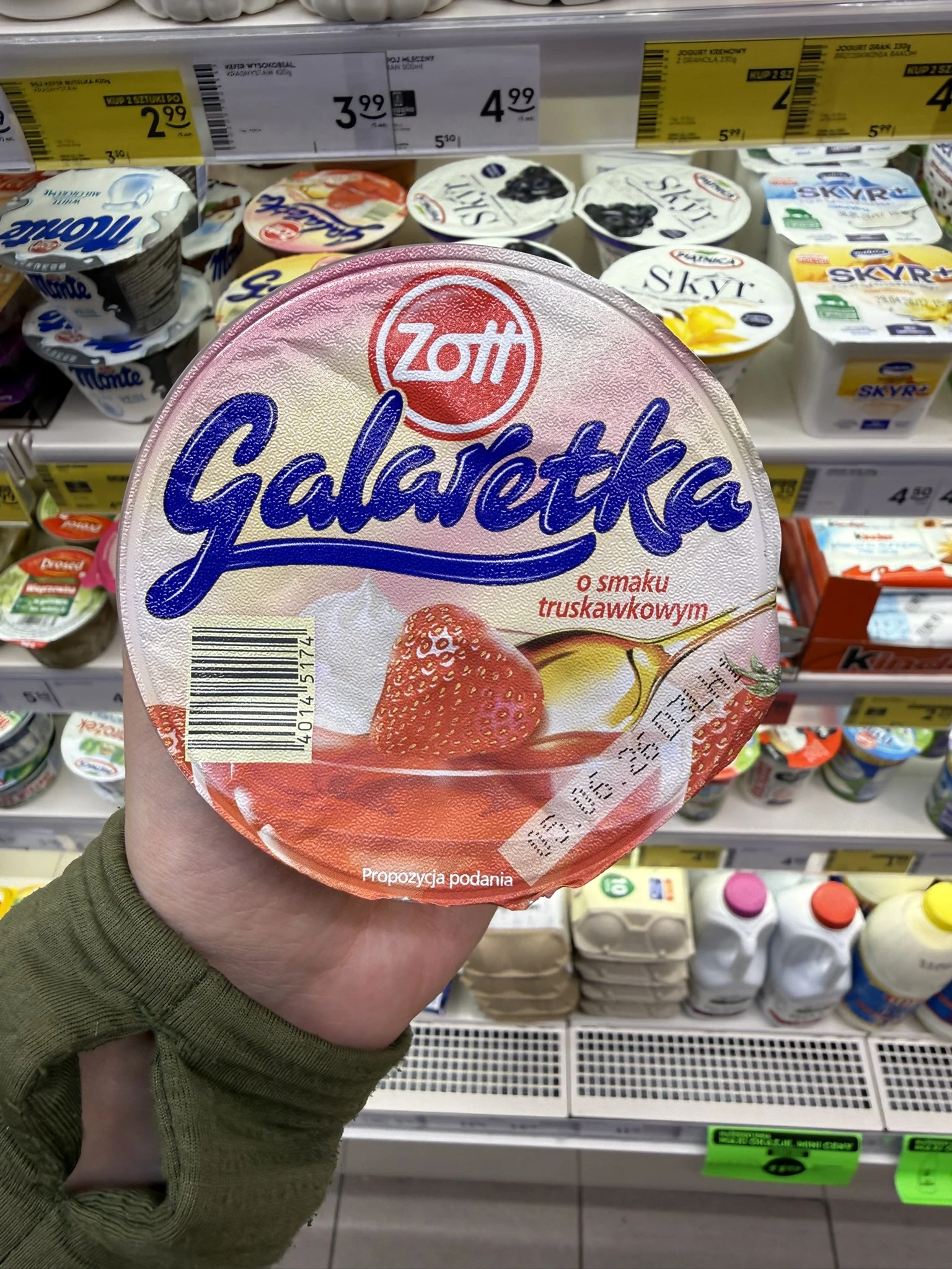 Zott Galaretka truskawkowa | 175g