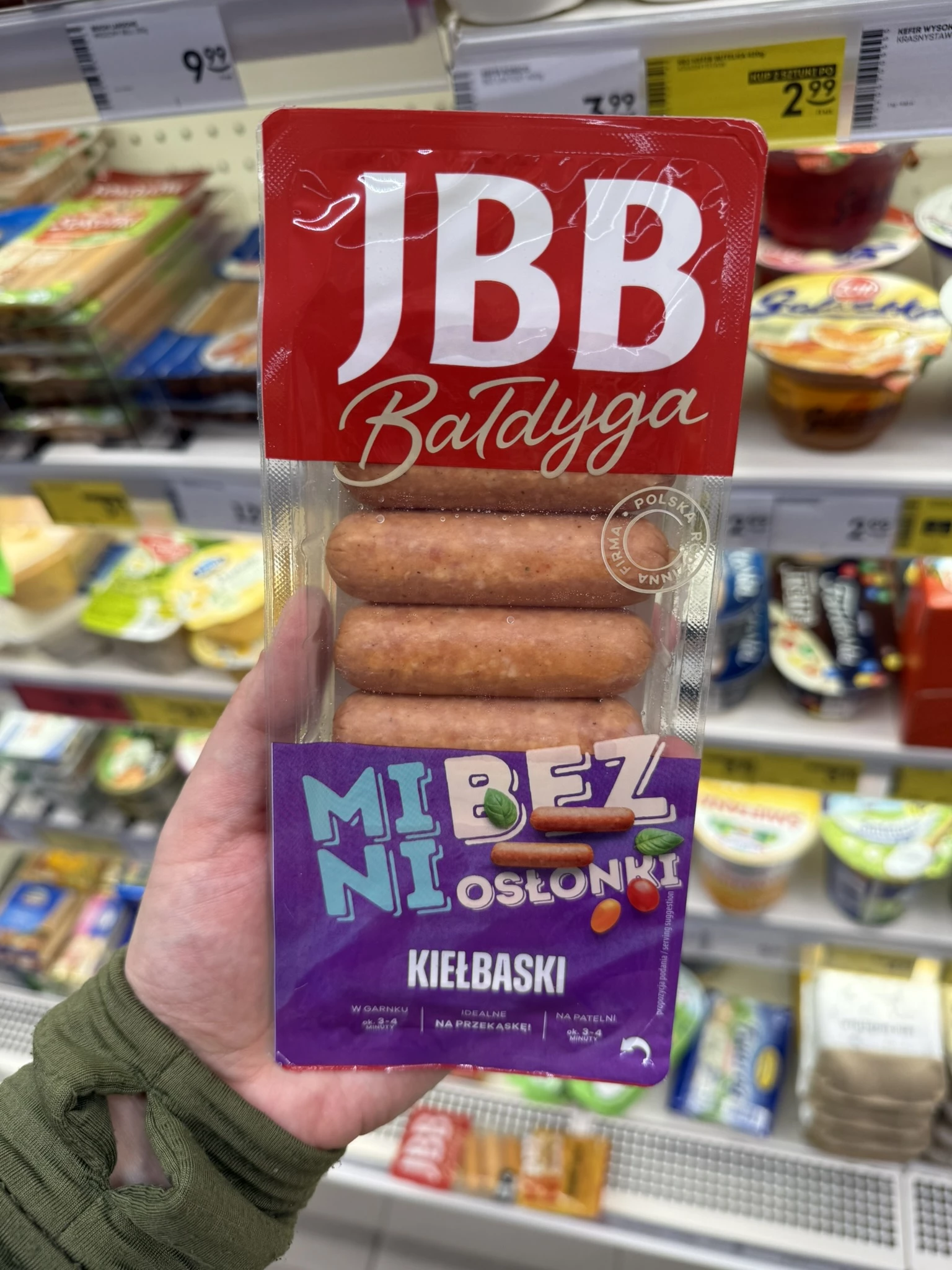 JBB Bałdyga Kiełbaski mini bez osłonki | 180g