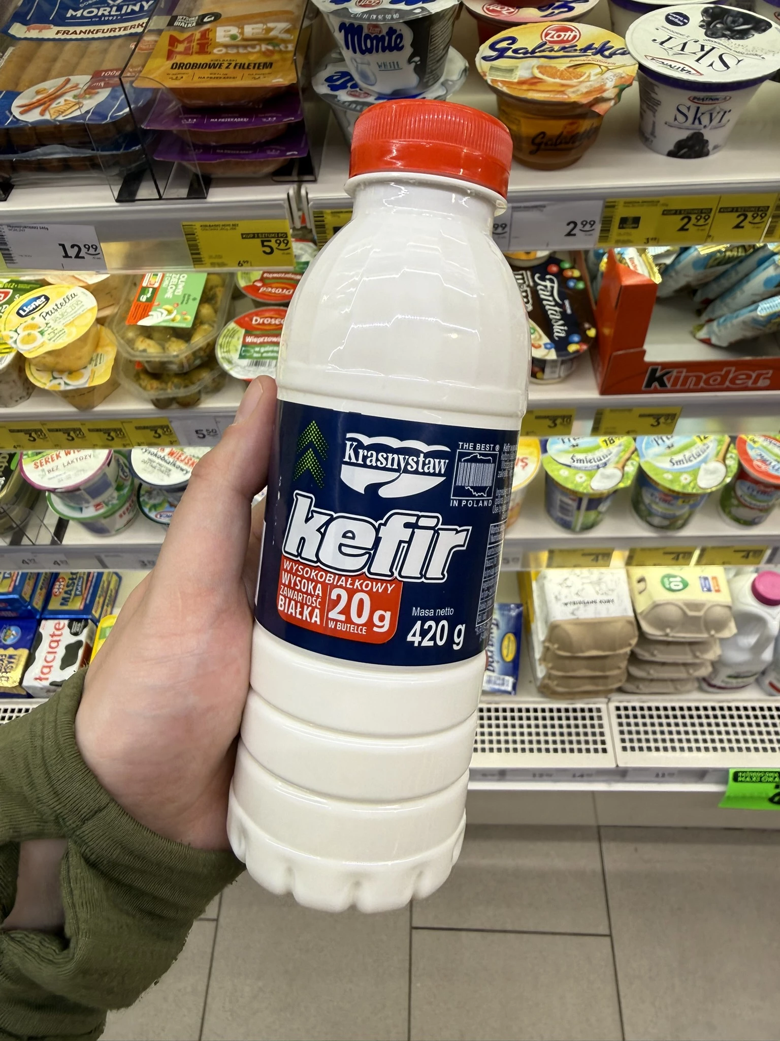 Krasnystaw Kefir wysokobiałkowy | 420g
