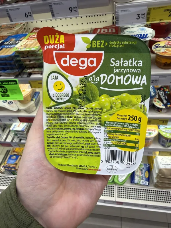 Dega Sałatka jarzynowa a’la Domowa | 250g