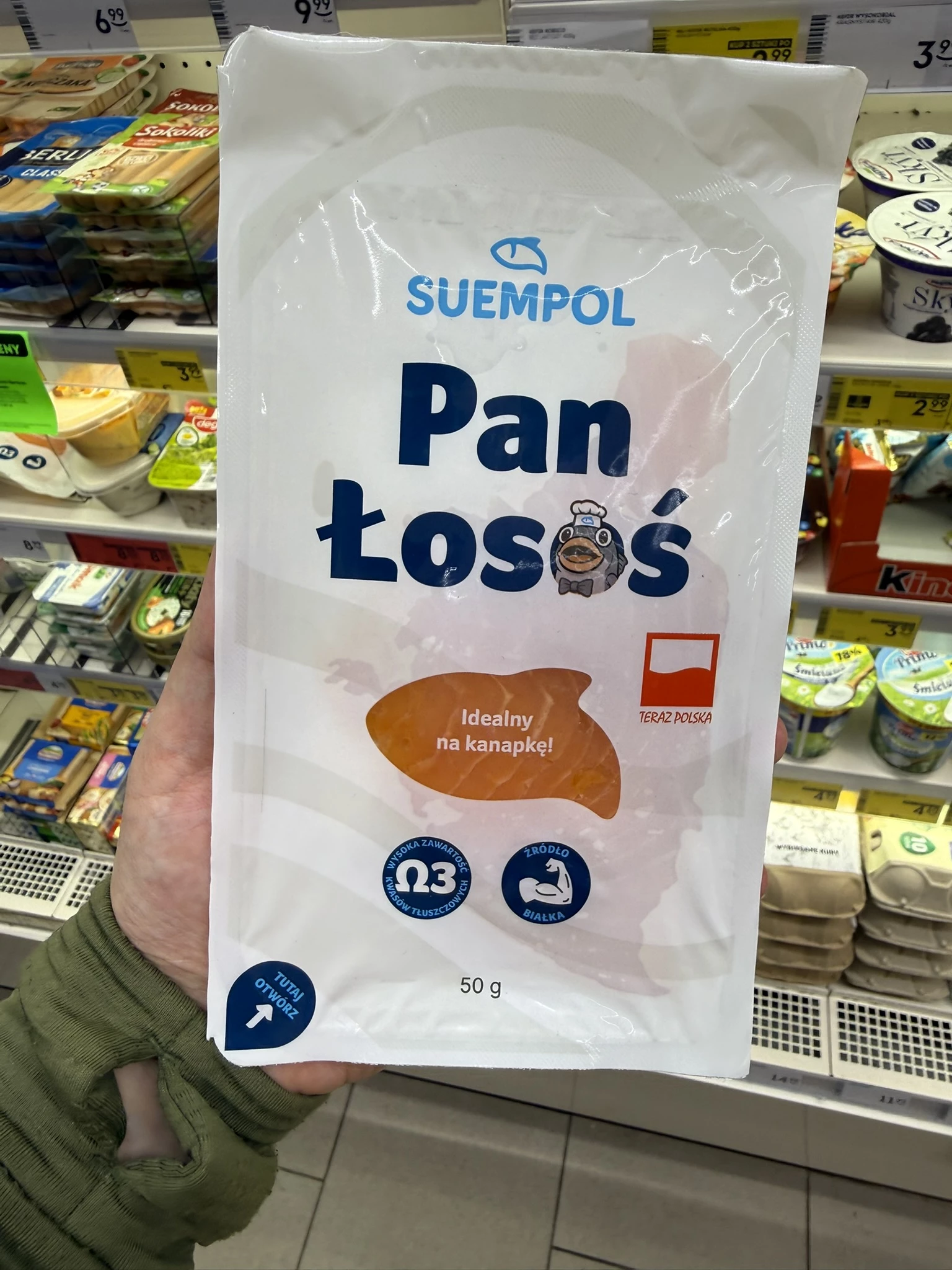 Suempol Pan Łosoś łosoś szlachetny plastrowany | 50g