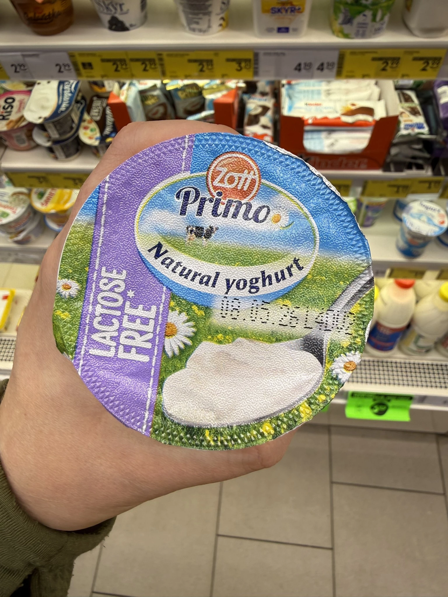 Zott Primo Bez laktozy Jogurt naturalny | 200g