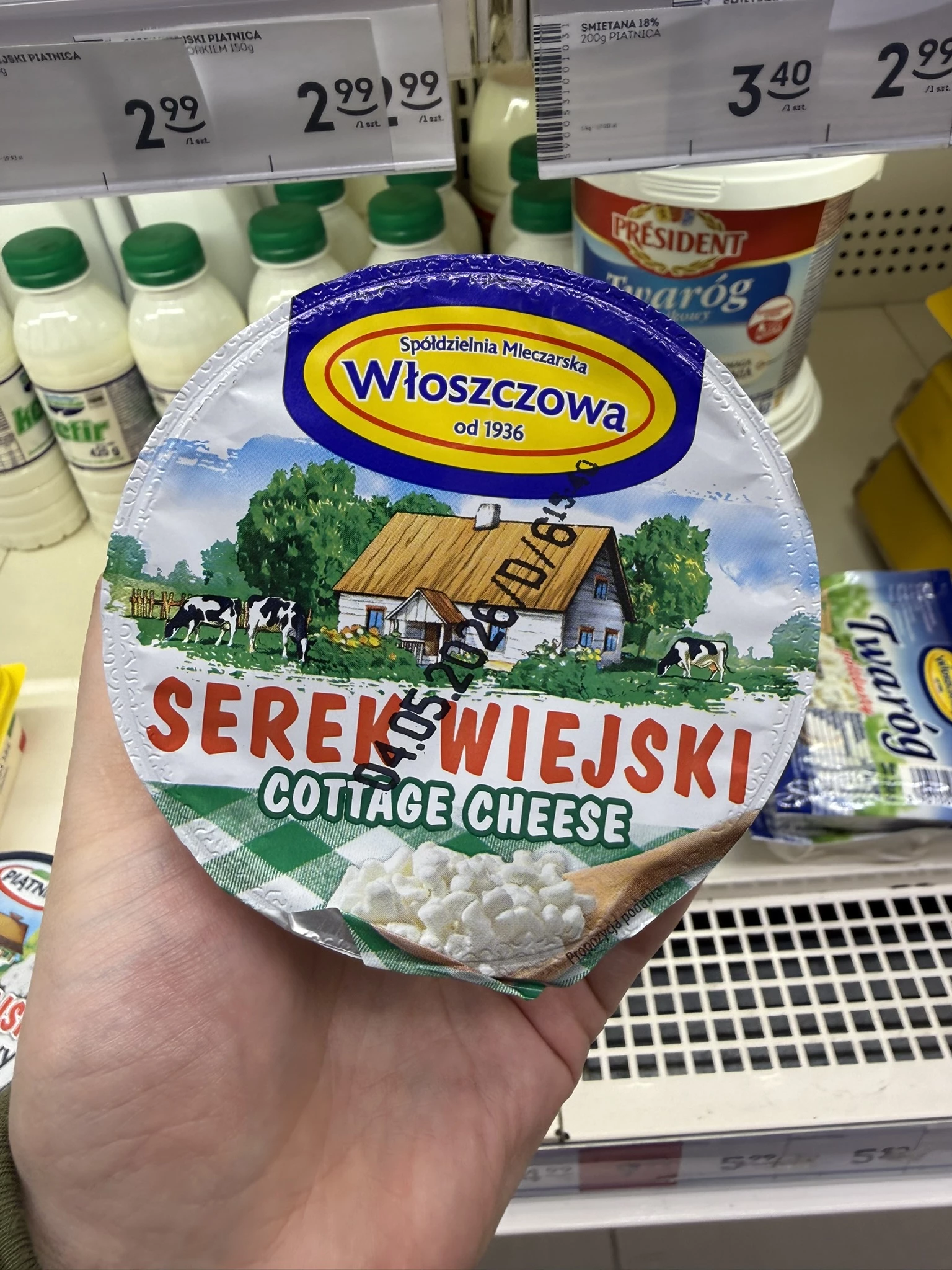 Włoszczowa Serek Wiejski | 200g