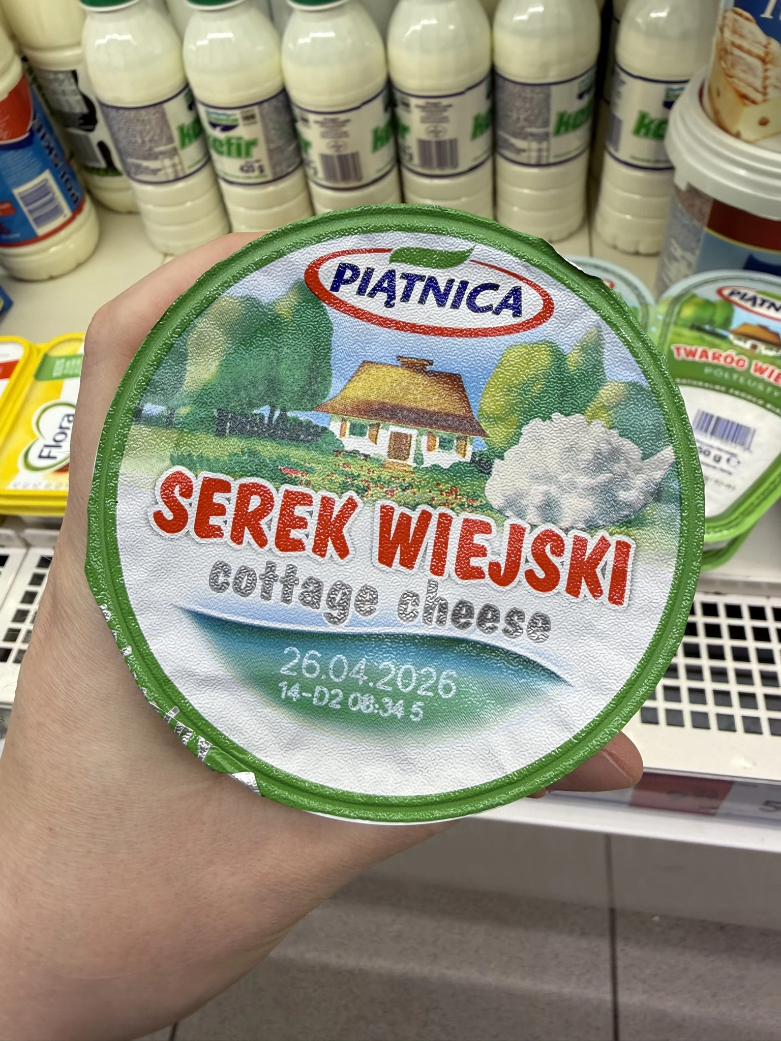 Piątnica Serek Wiejski Naturalny | 200g