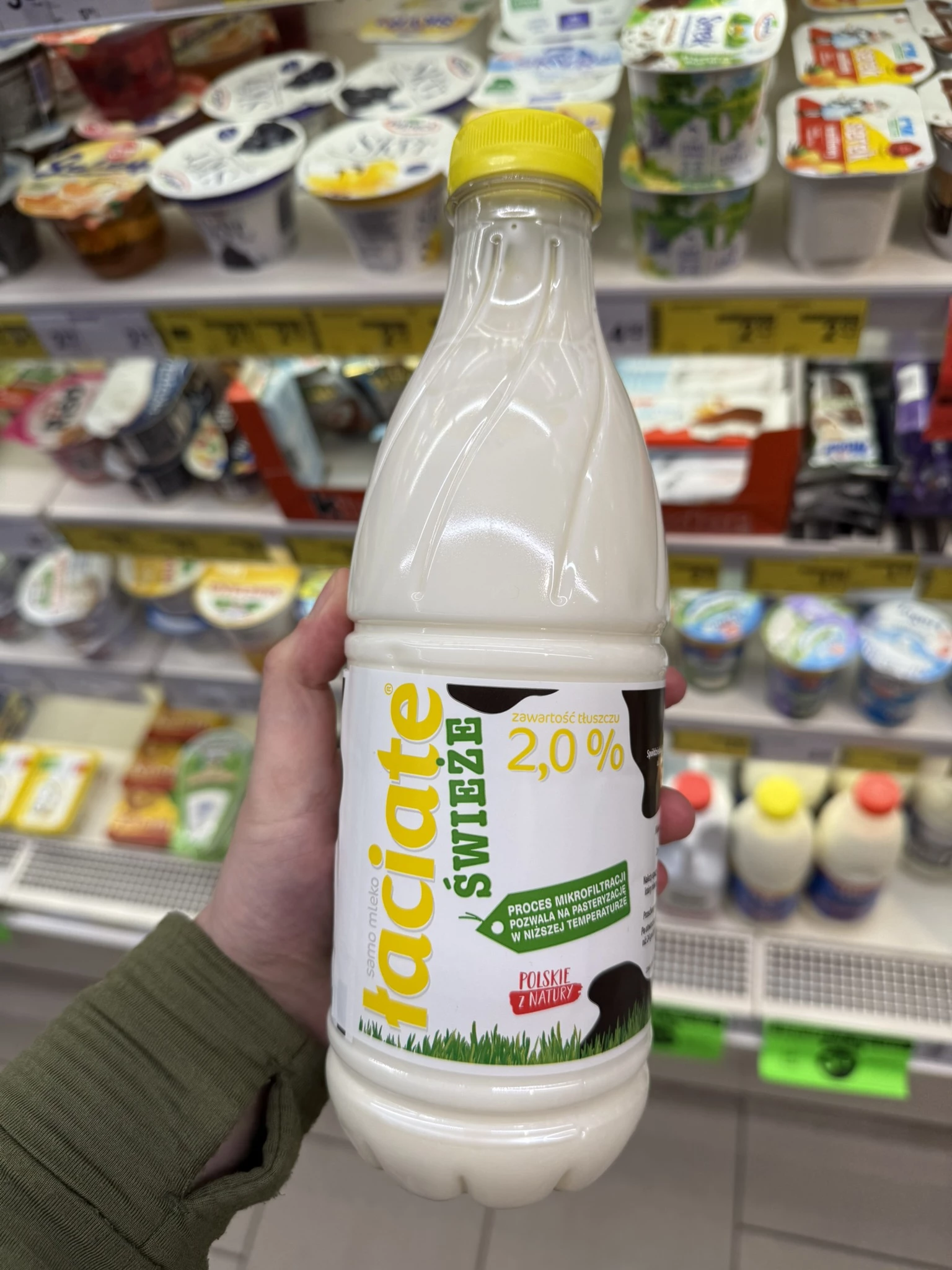 Łaciate Mleko Świeże 2% | 1000ml