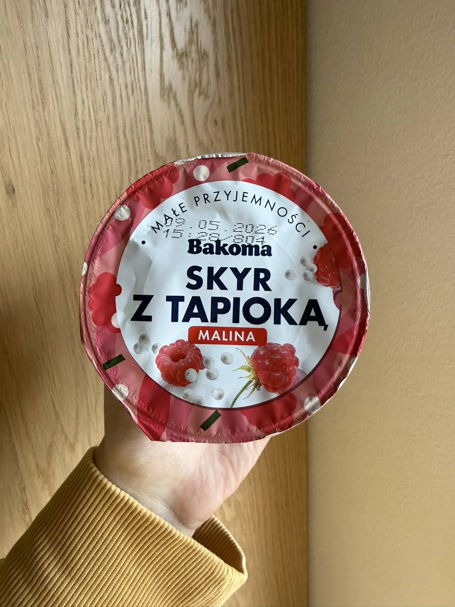Bakoma Skyr z tapioką Malina | 150g