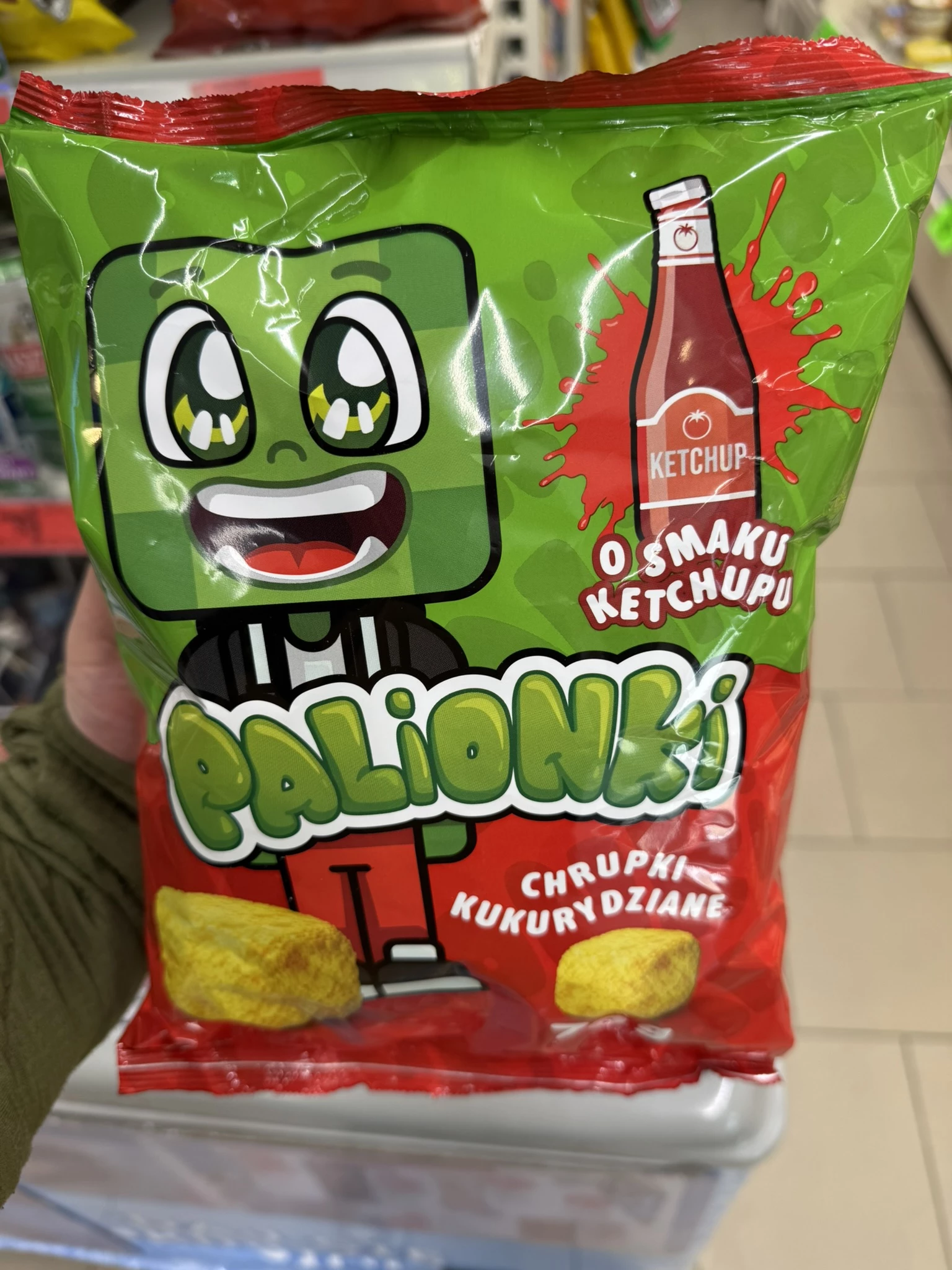 Chrupki Palionki o smaku ketchupu | 70g