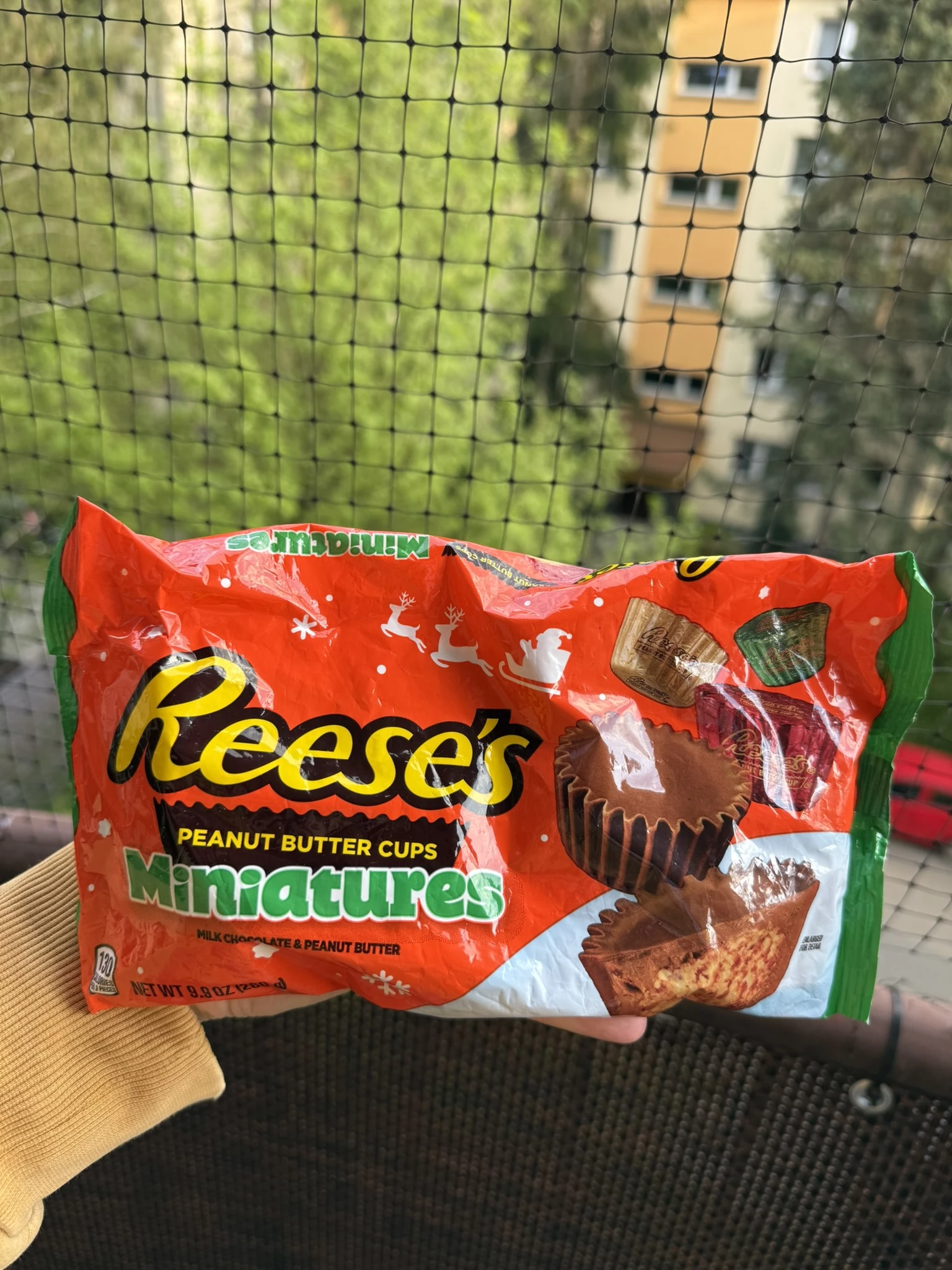 Reese’s Miniatures Milk Chocolate Peanut Butter Cups Christmas Candy Bag | 280g
