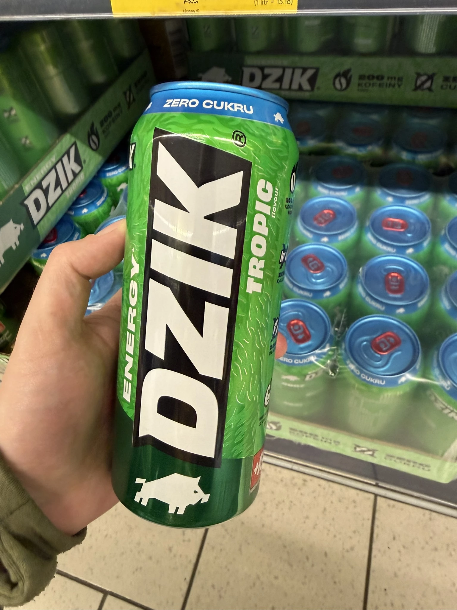 WK DZIK Energy Tropic Zero Kalorii | 500ml