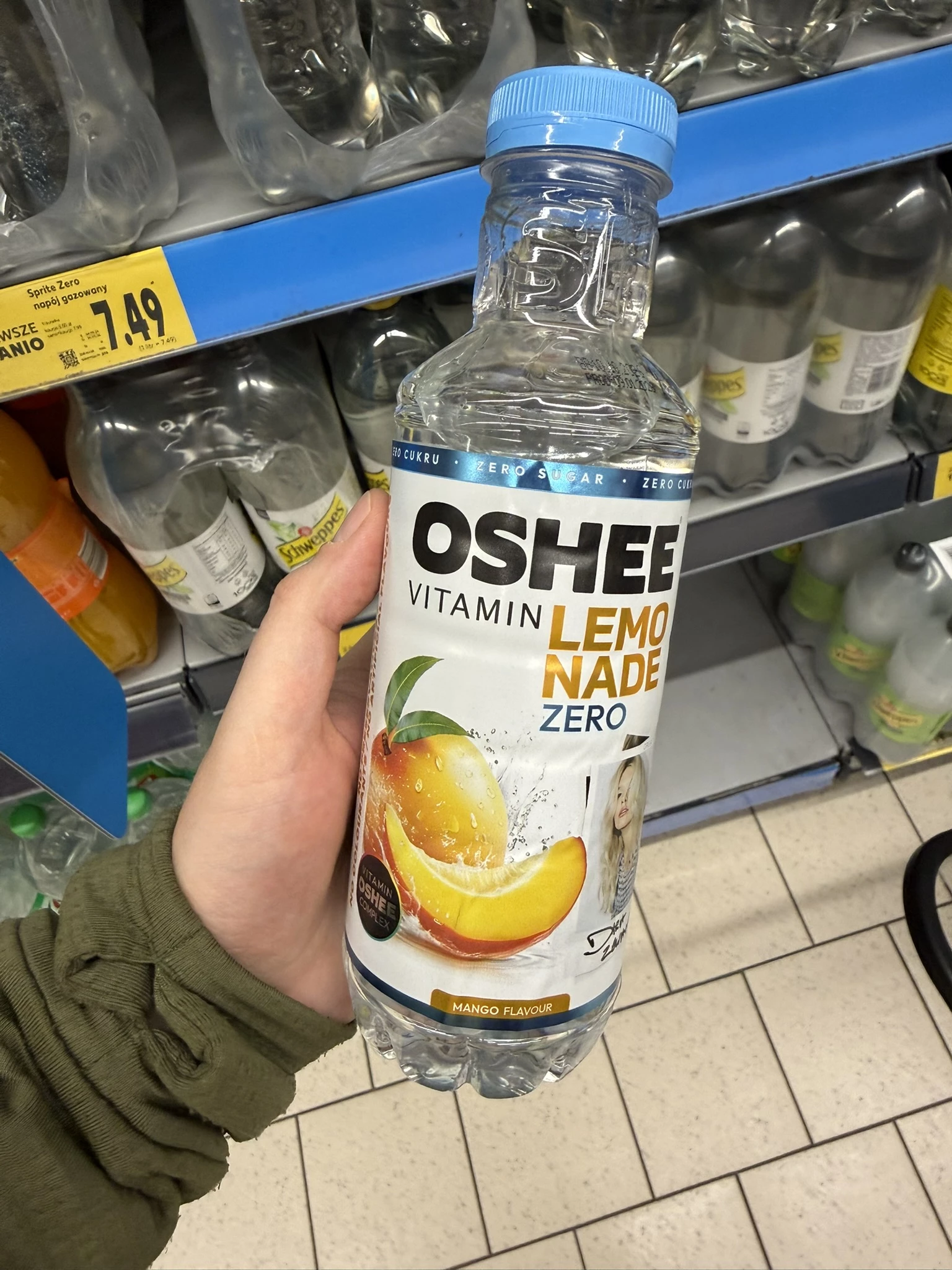 OSHEE Zero Vitamin Lemonade mango | 555ml