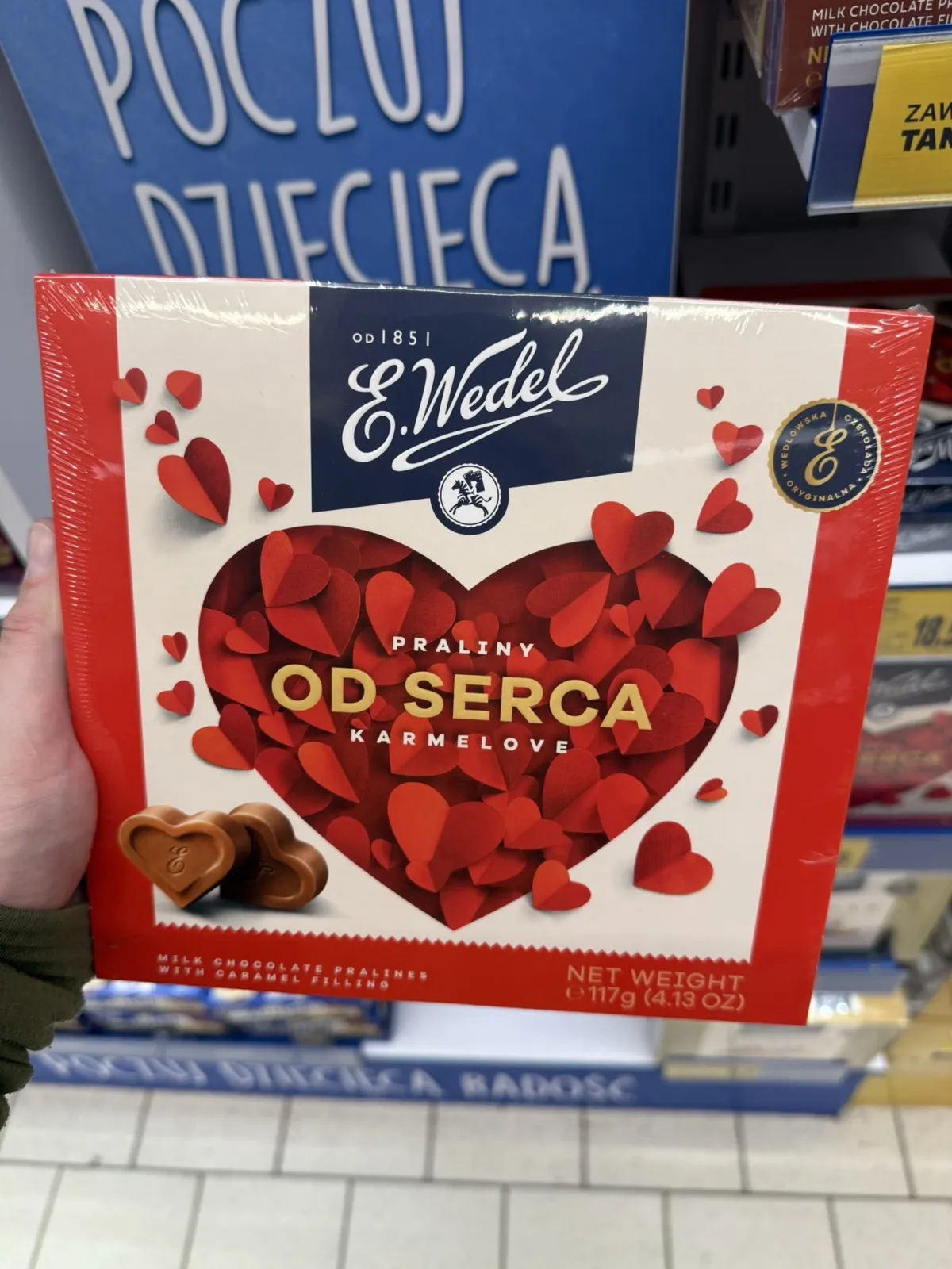 E. Wedel Od Serca Praliny Karmelove | 117g