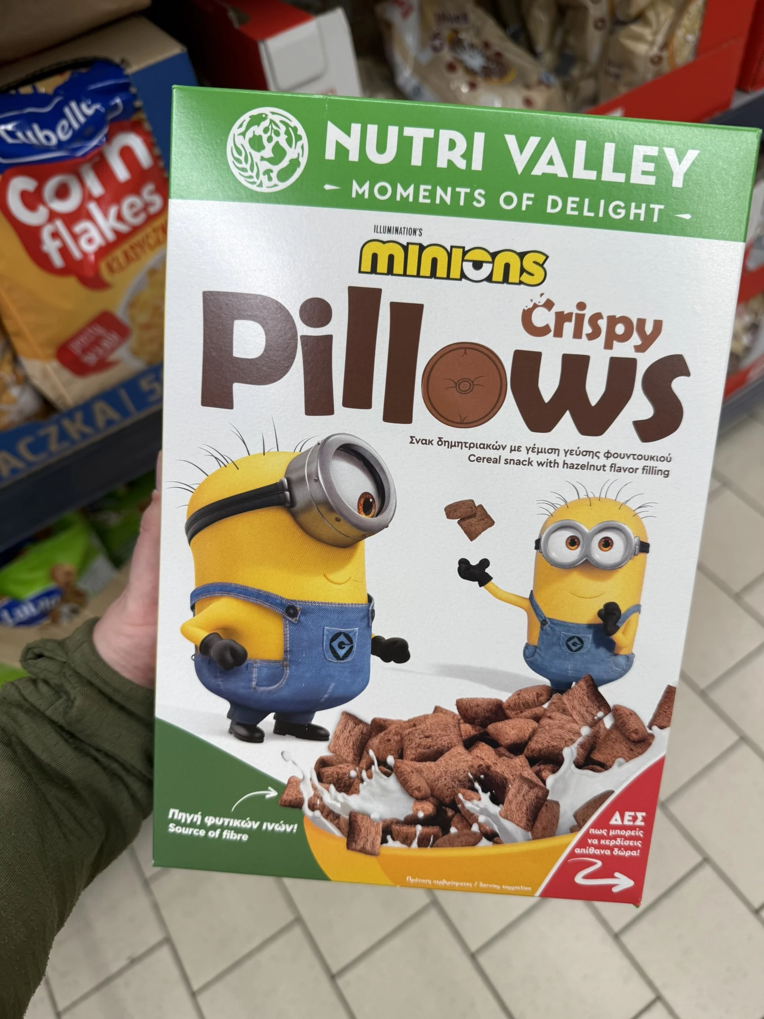 Nutri Valley Minions Crispy Pillows | 375g