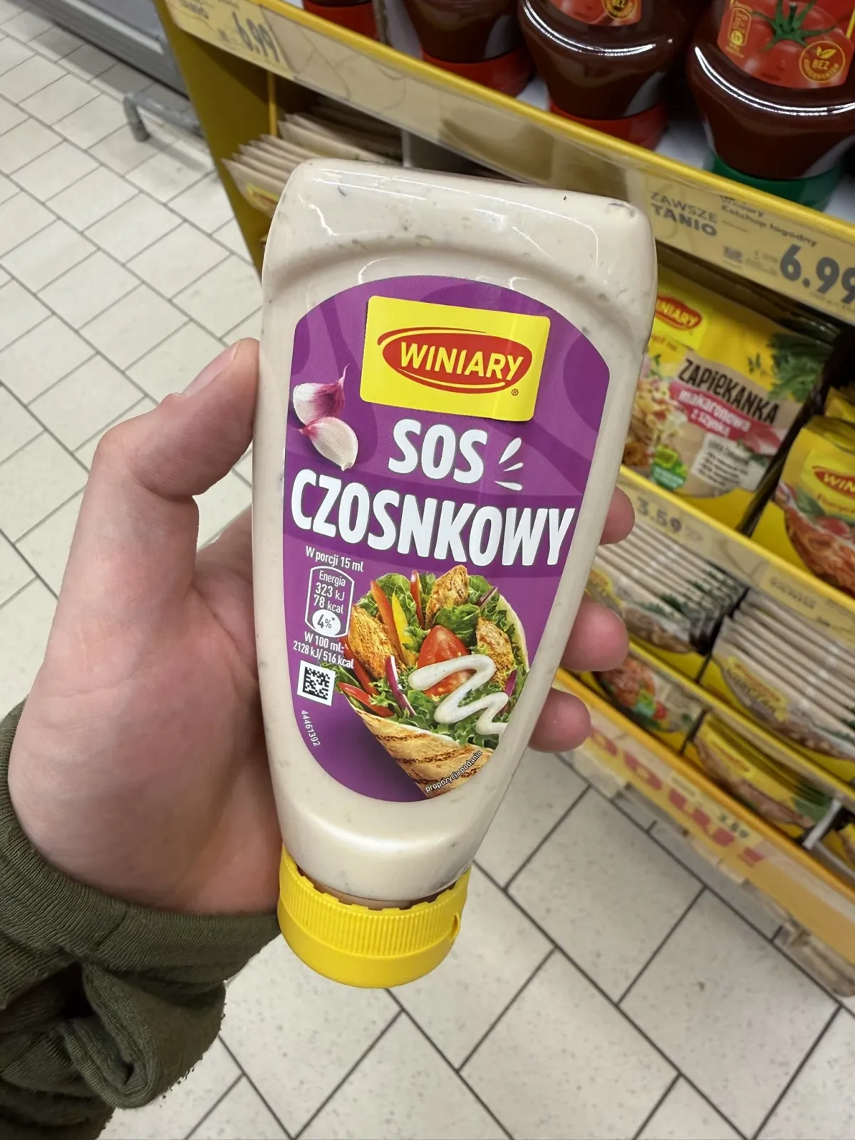 Winiary Sos Czosnkowy | 200ml