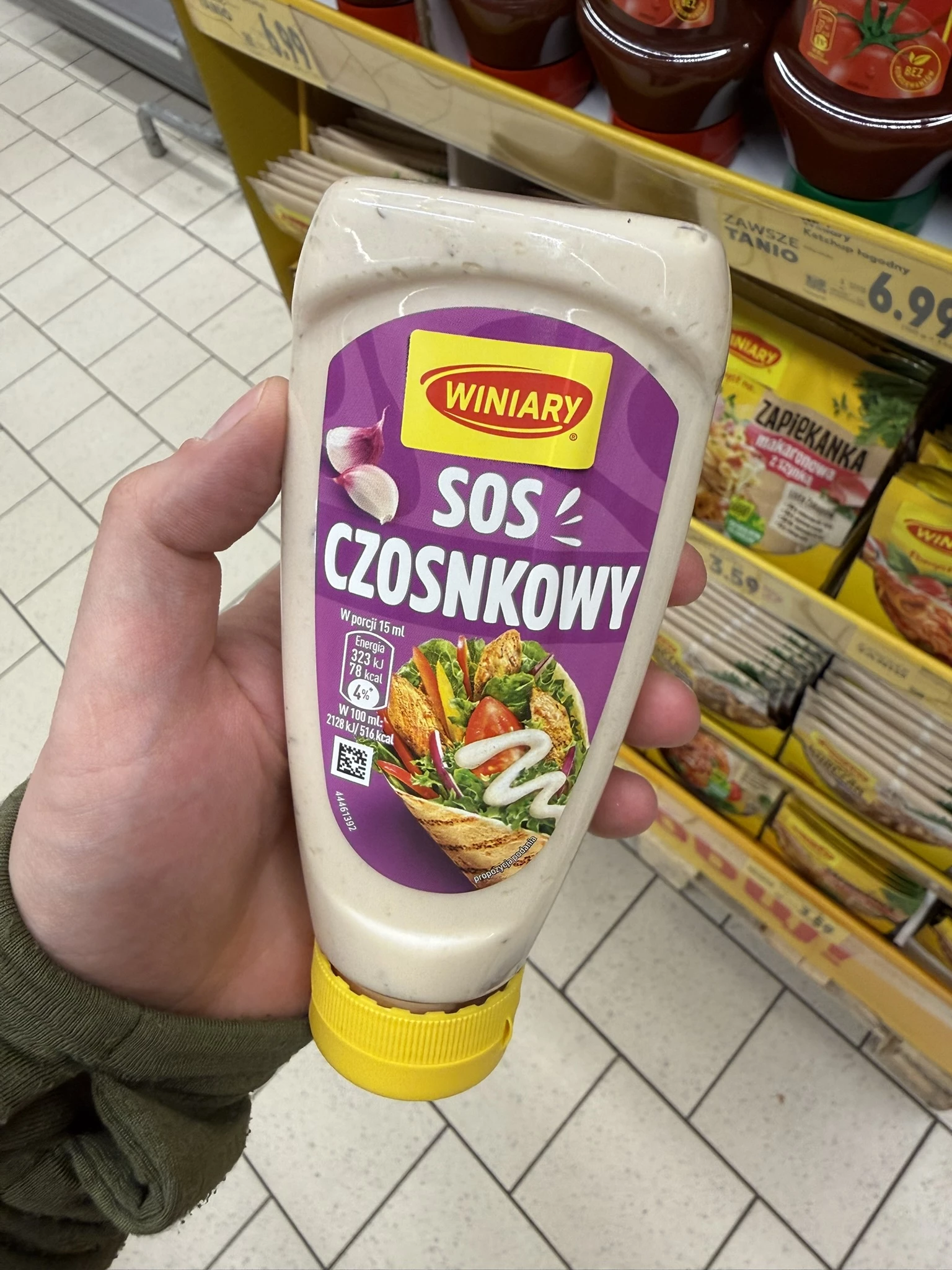 Winiary Sos Czosnkowy | 200ml