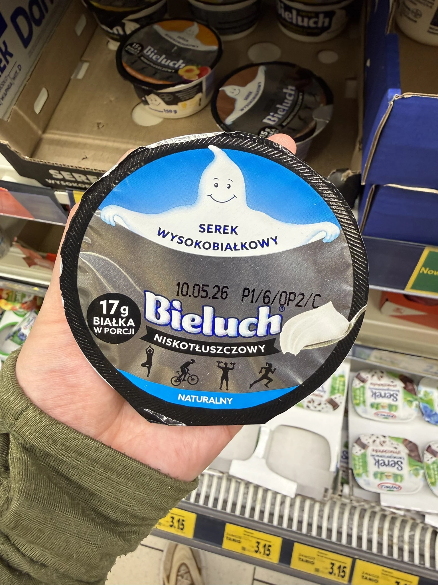Bieluch Serek wysokobiałkowy naturalny niskotłuszczowy | 150g