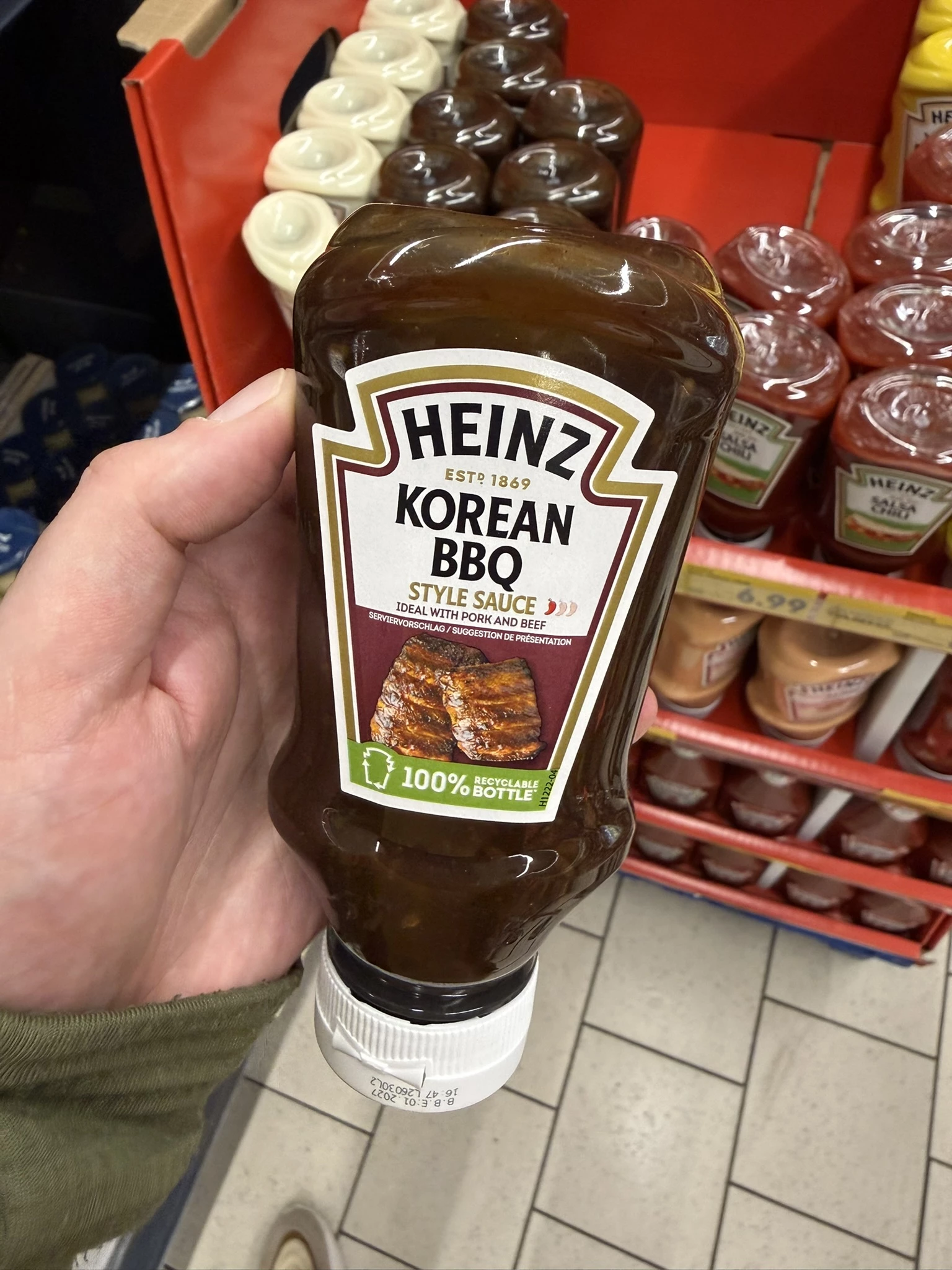 Heinz Korean BBQ Style Sauce / Heinz Sos Korean Barbecue | 220ml