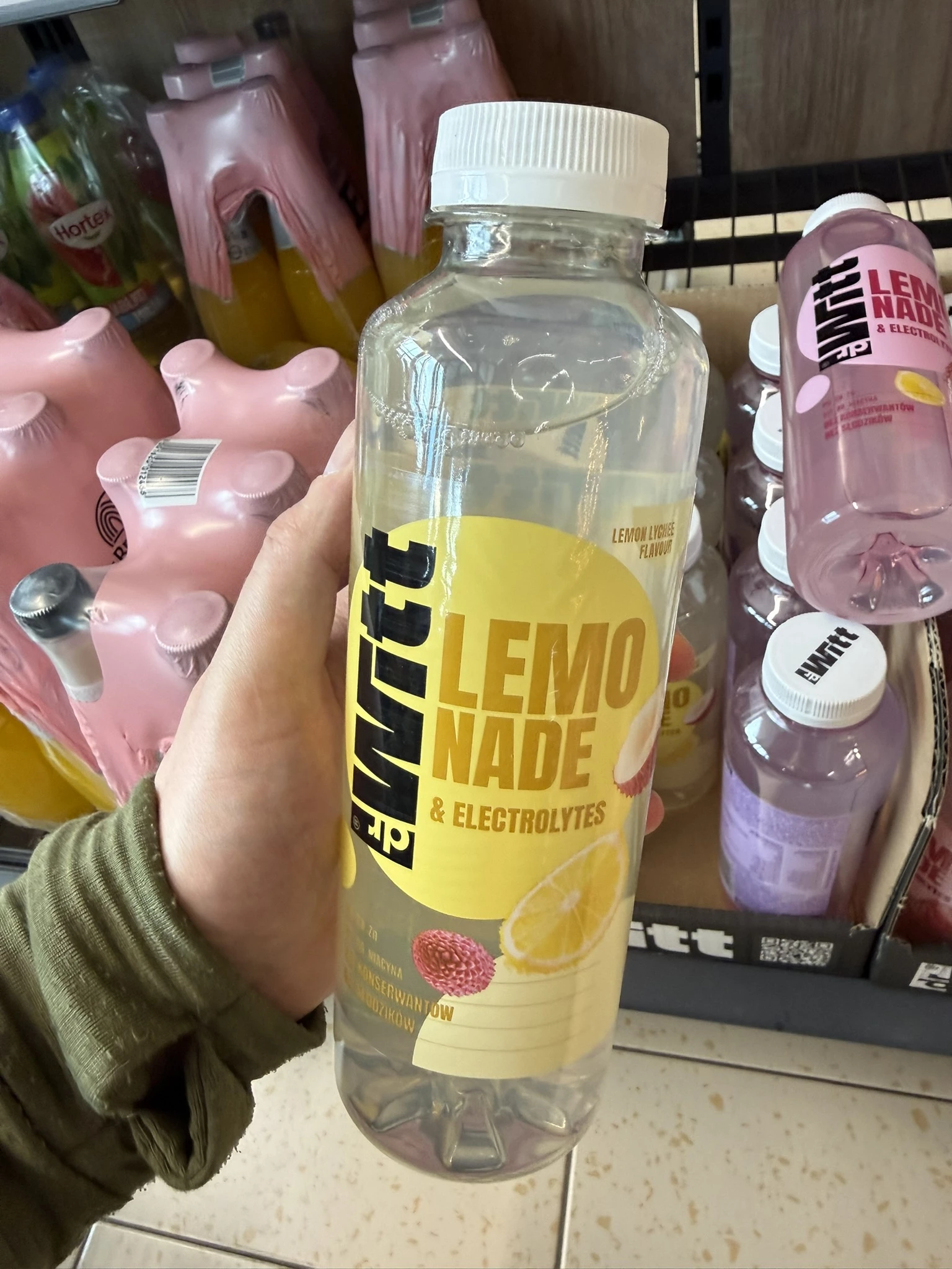 Dr Witt Lemonade & Electrolytes Napój owocowy o smaku cytryny i liczi | 550ml