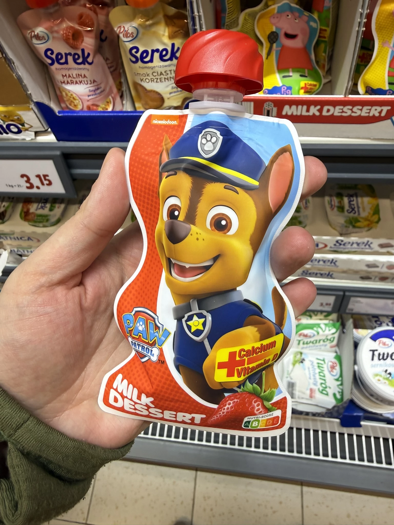 Paw Patrol Milk Dessert (Chase) | 80g